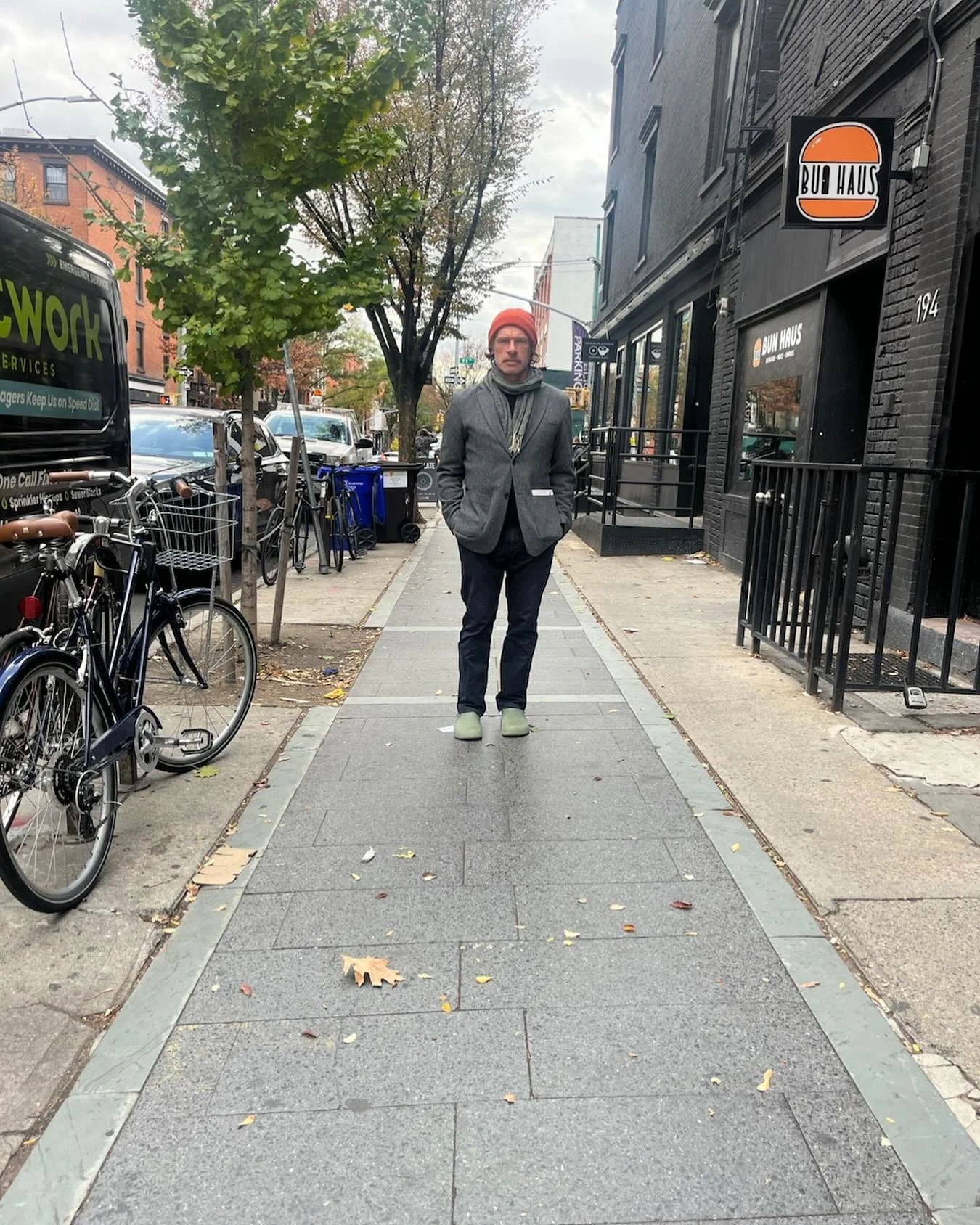 A very happy birthday to this exquisite human I get to procreate life with and ponder all things esoteric, existential and eternal. I &hearts;️ you @endlessbummerny 📸 by Ruben.