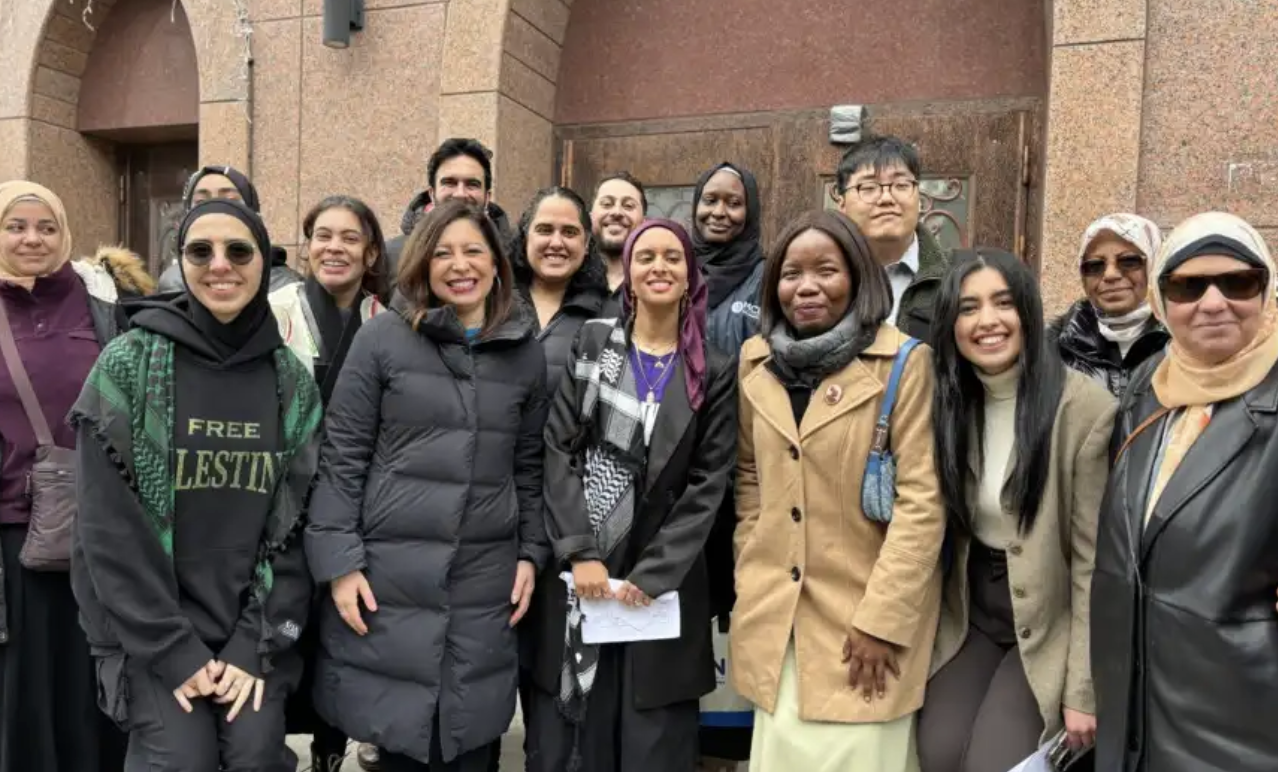 Gianaris and González-Rojas rally for MENA Bill recognizing Middle Eastern and North African communities in state data