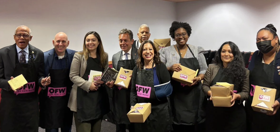 Queens pols push One Fair Wage in Albany