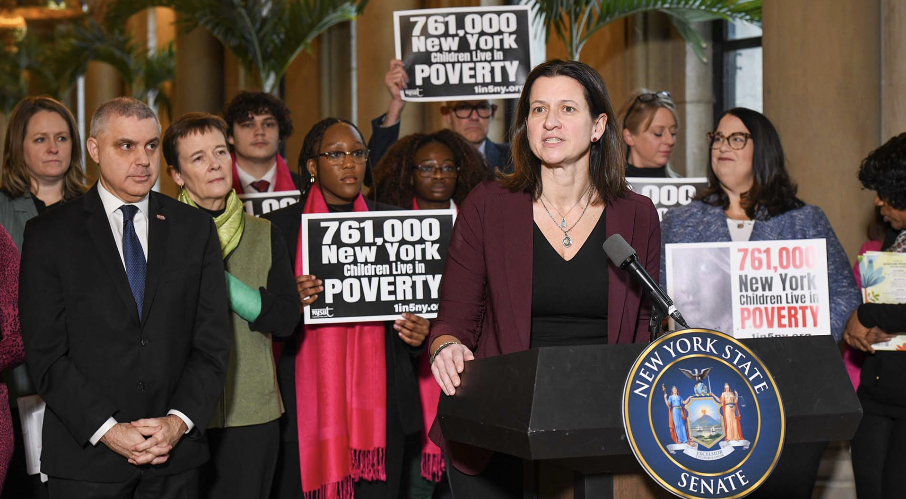 NYSUT and partners launch One-in-Five campaign to combat cycle of childhood poverty