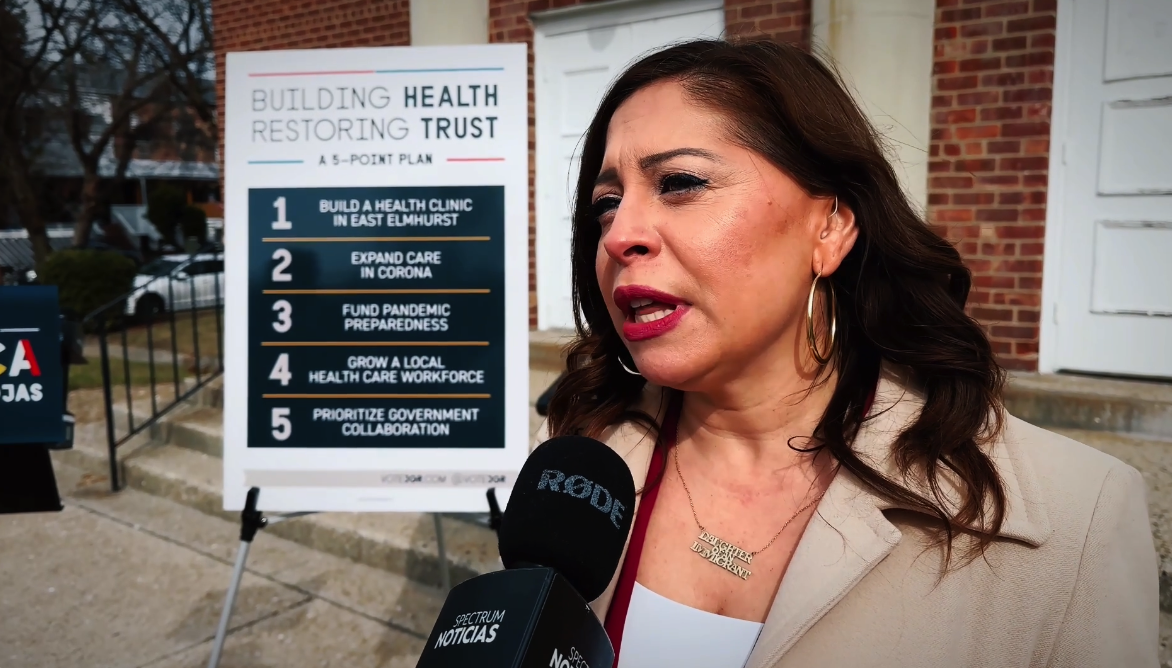 NY1 Noticias: Jessica González-Rojas presenta un plan de salud comunitaria