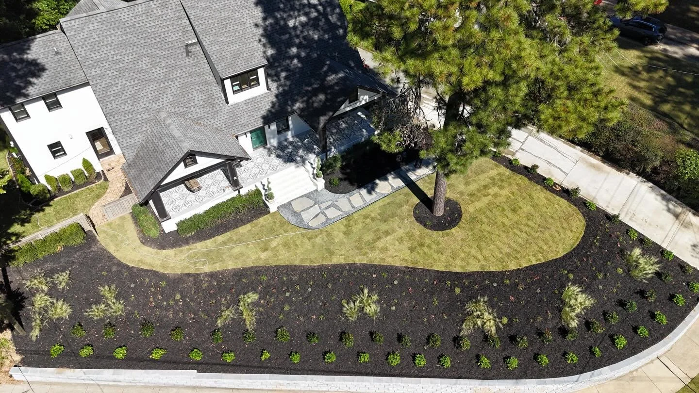 Dream yard unlocked. 🌿✨

This North Georgia front yard received a full refresh &mdash; including new plants, trees, mulch, a custom walkway, and fresh sod &mdash; and the transformation completely elevated this home&rsquo;s curb appeal.

Whether you