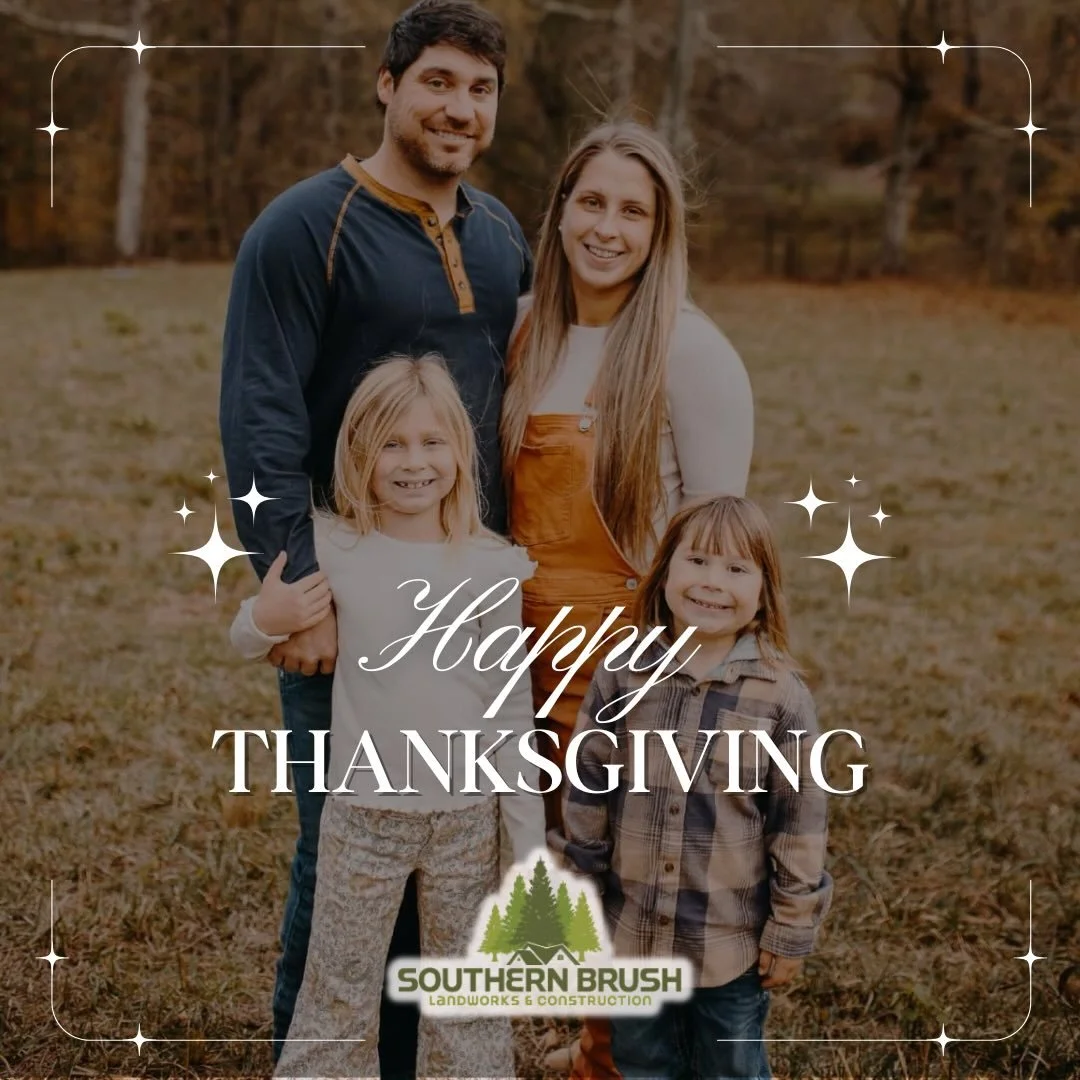 Happy Thanksgiving from the Southern Brush family! 🧡

We are incredibly grateful for the homeowners, business owners, partners, and communities across North Georgia who trusted us with their roofing, construction, and landworks projects this year.

