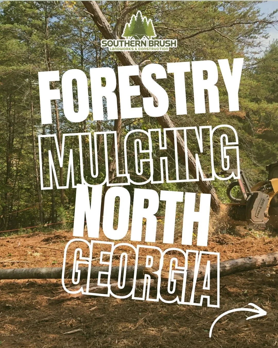 Overgrown property doesn&rsquo;t need aggressive land clearing 🌱

Forestry mulching in North Georgia is a smarter, more sustainable way to manage vegetation while protecting your land. By grinding brush and undergrowth back into the soil, forestry m