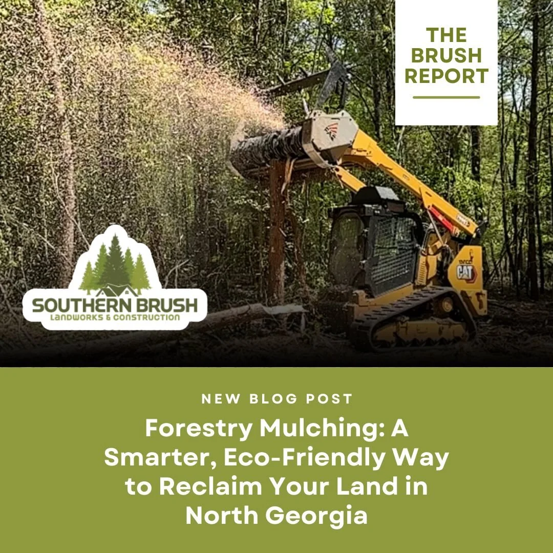 Overgrown land doesn&rsquo;t have to mean tearing everything down to start over. 🌿

Forestry mulching is a smarter, eco-friendly way to reclaim your property &mdash; without burning, hauling, or stripping the soil.

With one efficient pass, we grind