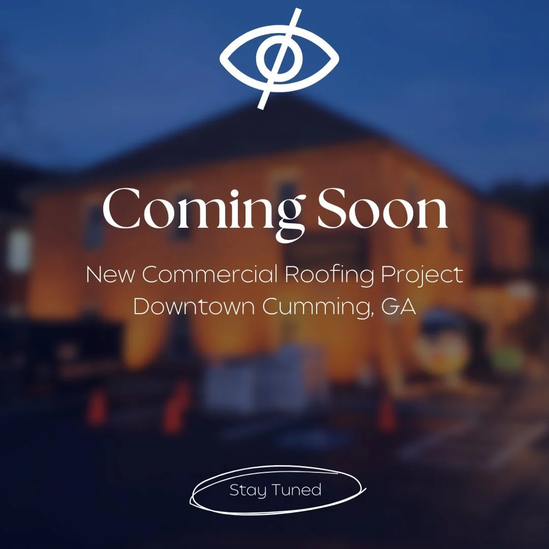 Big project underway in Downtown Cumming 👀
This commercial building is getting a full upgrade featuring a NEW GAF color blend series as part of a complete GAF Lifetime Roofing System.

Stay tuned as we reveal the finished roof &mdash; this one is go
