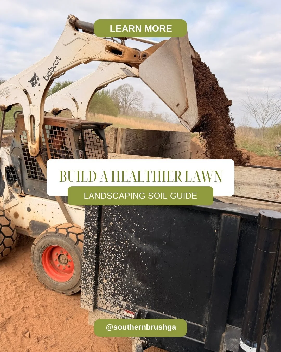 🌿 Healthy Lawns Start With Healthy Soil

Great landscaping doesn&rsquo;t start with grass &mdash; it starts with the soil beneath it. Adding nutrient-rich compost and proper soil preparation improves lawn health, root development, drainage, and long