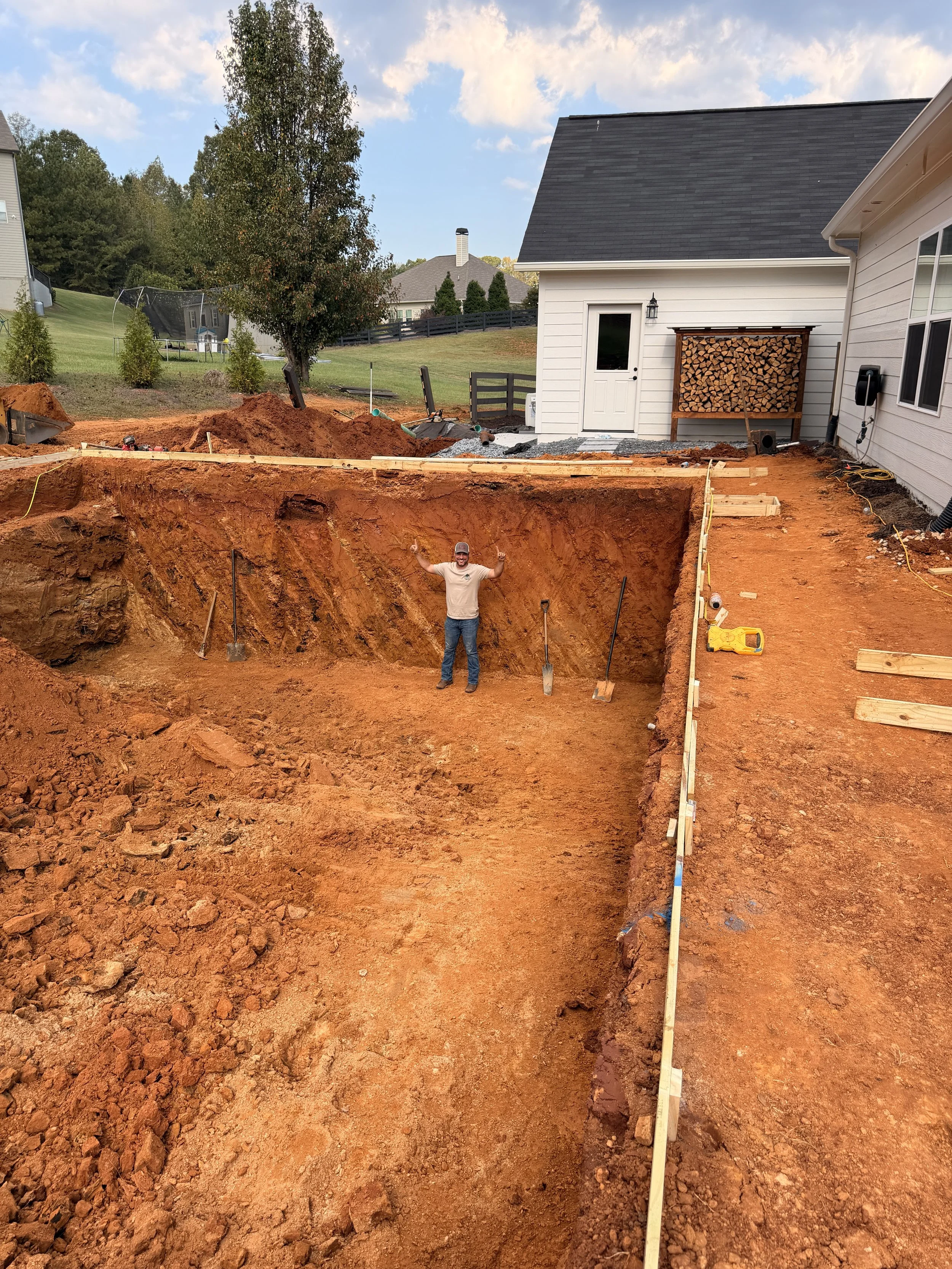 Breaking Ground: A Look at Our First Pool Project