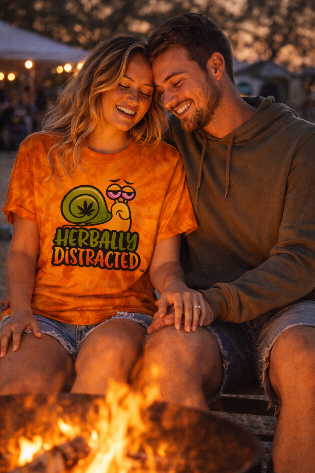 Snoop Snailz™ – Festival Tie-Dye T-Shirt | “Yea, I’m Vibin” - Large