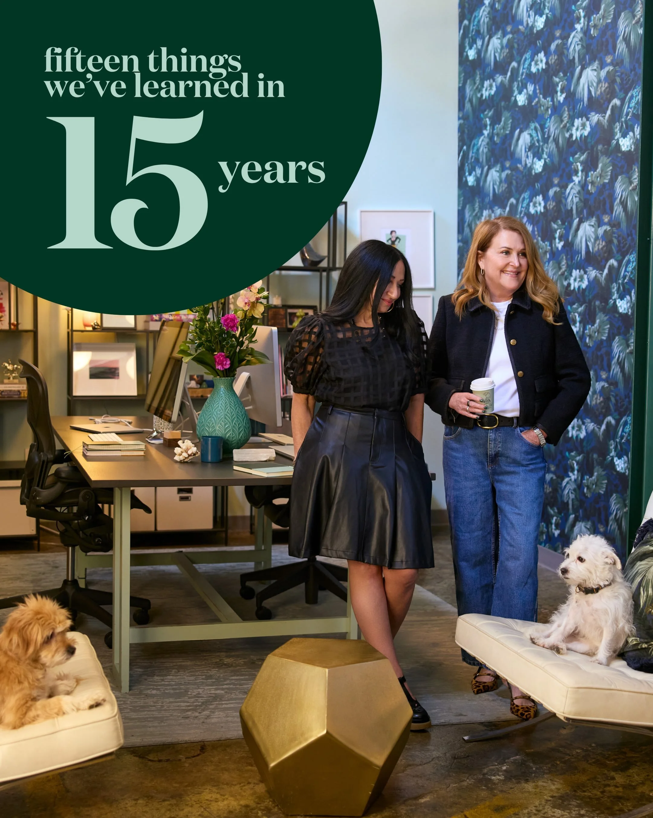 Can you believe?! Fifteen years of designing brands, telling stories, and making magic might have flown by, but, we gotta tell you, we&rsquo;re still flying high. If you&rsquo;re reading this, that means you&rsquo;ve stuck with us, whether for 15 yea