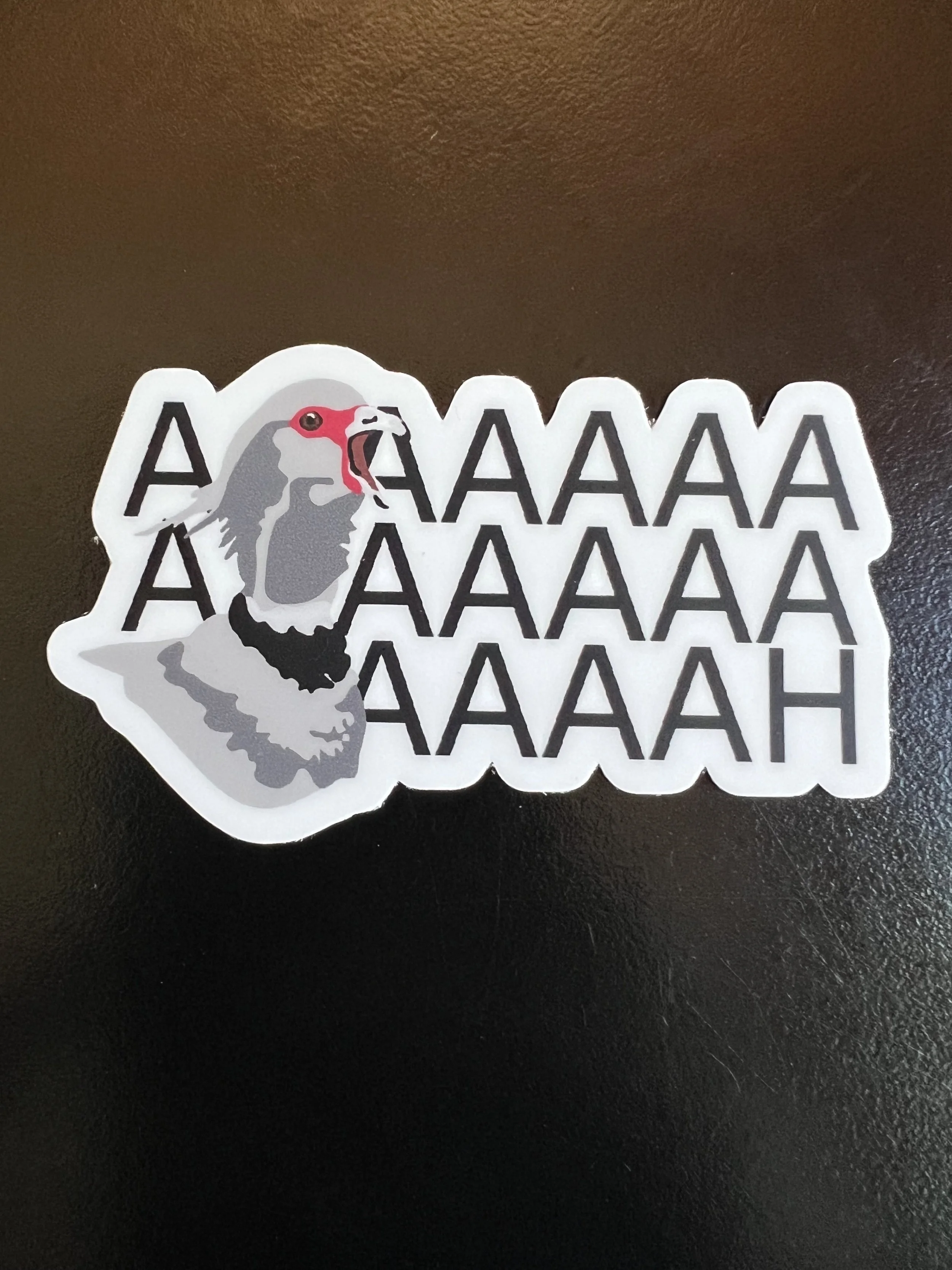 3" Vinyl Sticker - AHHHH - Southern Screamer