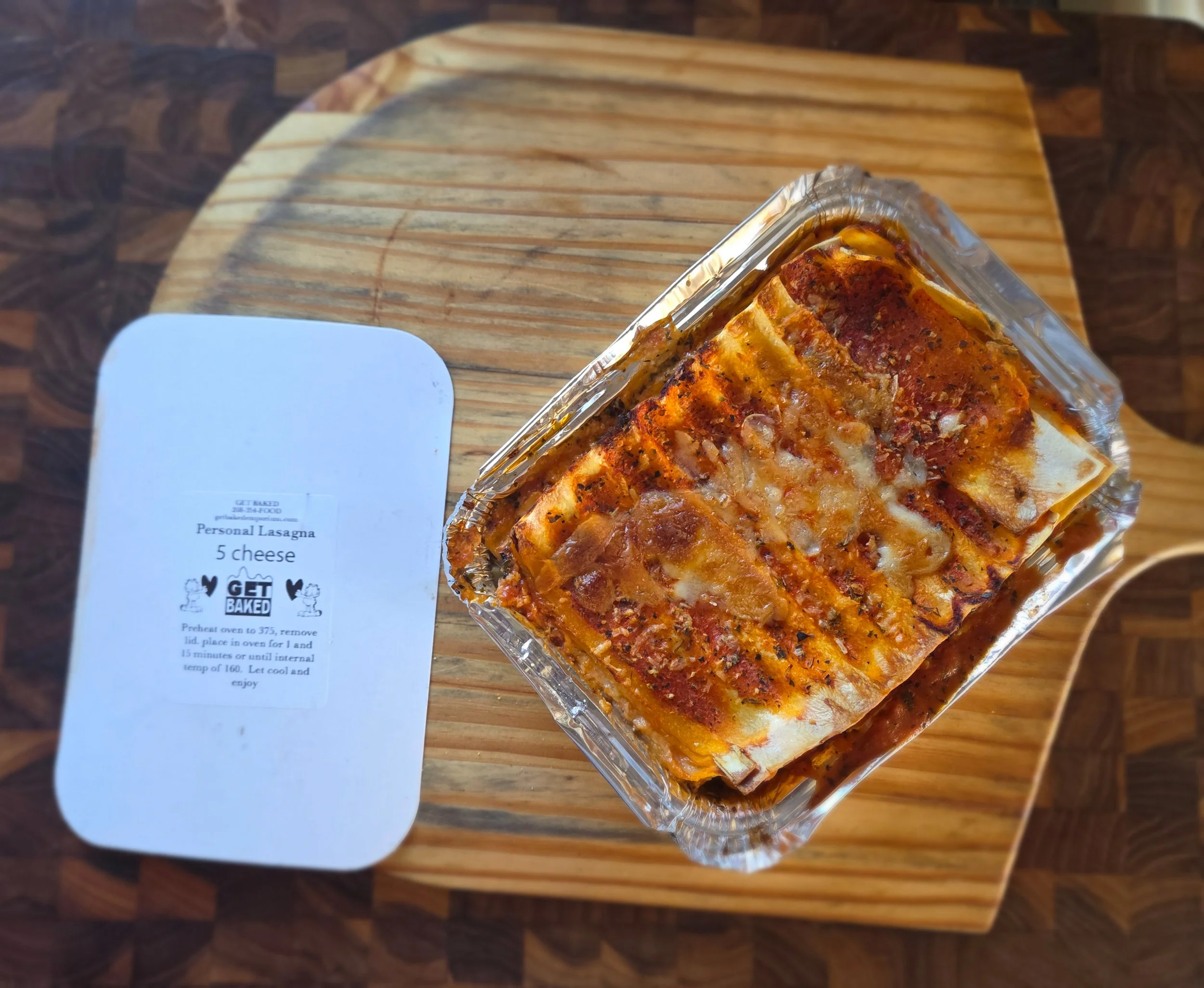 Get Baked Prepared Food Emporium | Teton Valley - Driggs, Idaho - Lasagna (Cooked)