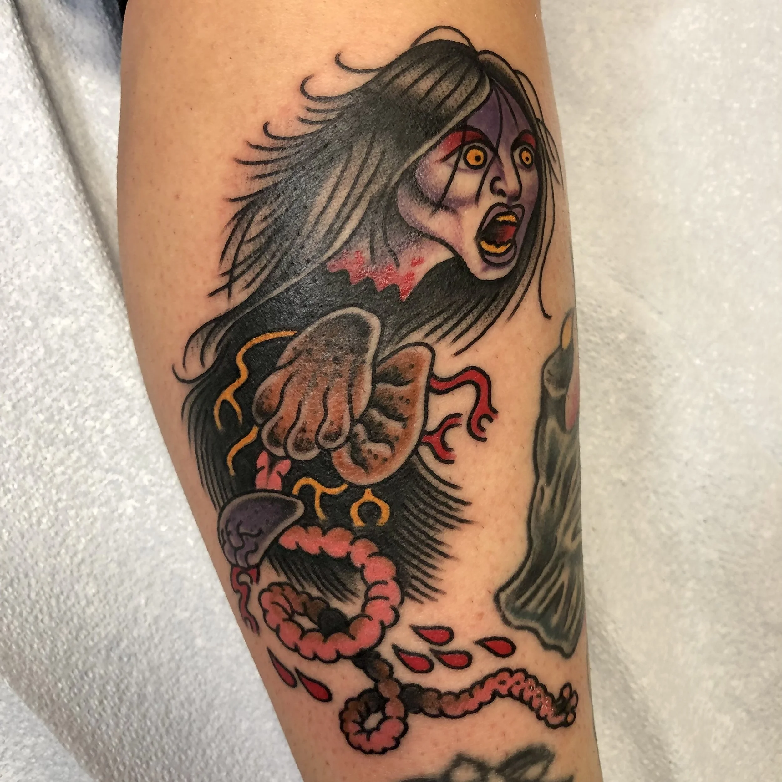 Penanggalan Tattoo Malaysian Folklore