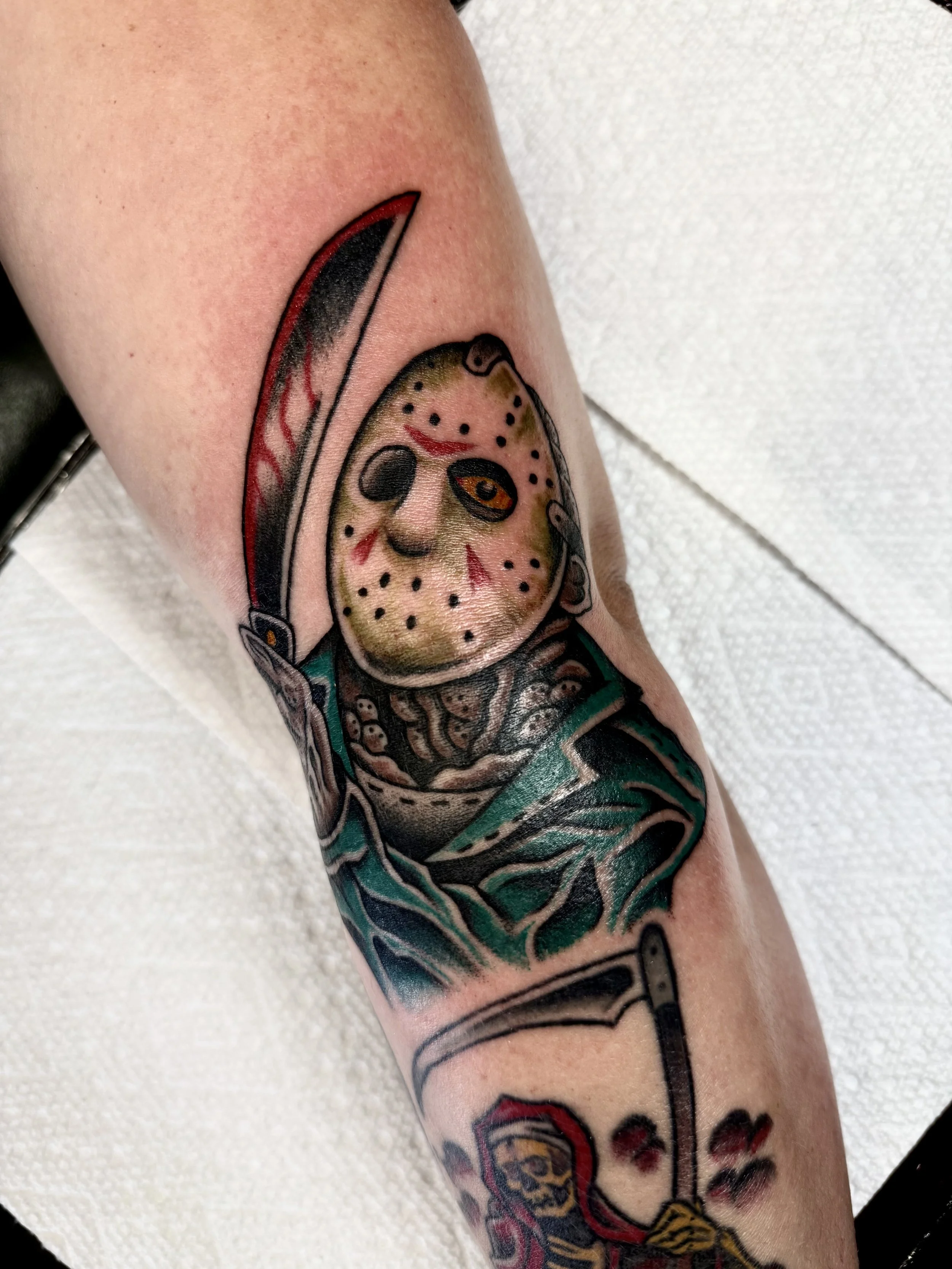 Jason Voorhees Friday 13th Tattoo