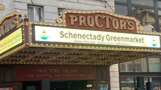 Market will be closed November 30th for the holiday weekend. We will open back inside Proctors next Sunday December 7th 10 til 2 for our indoor season!