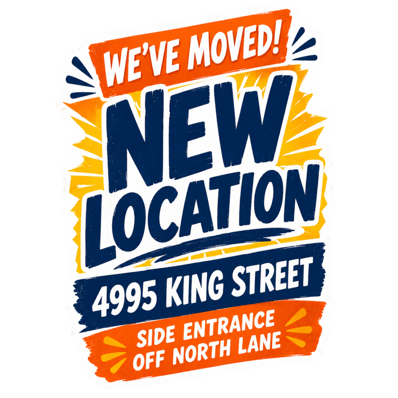 New Convos Youth Zone location at 4995 King Street. Please use the side entrance off North Lane.