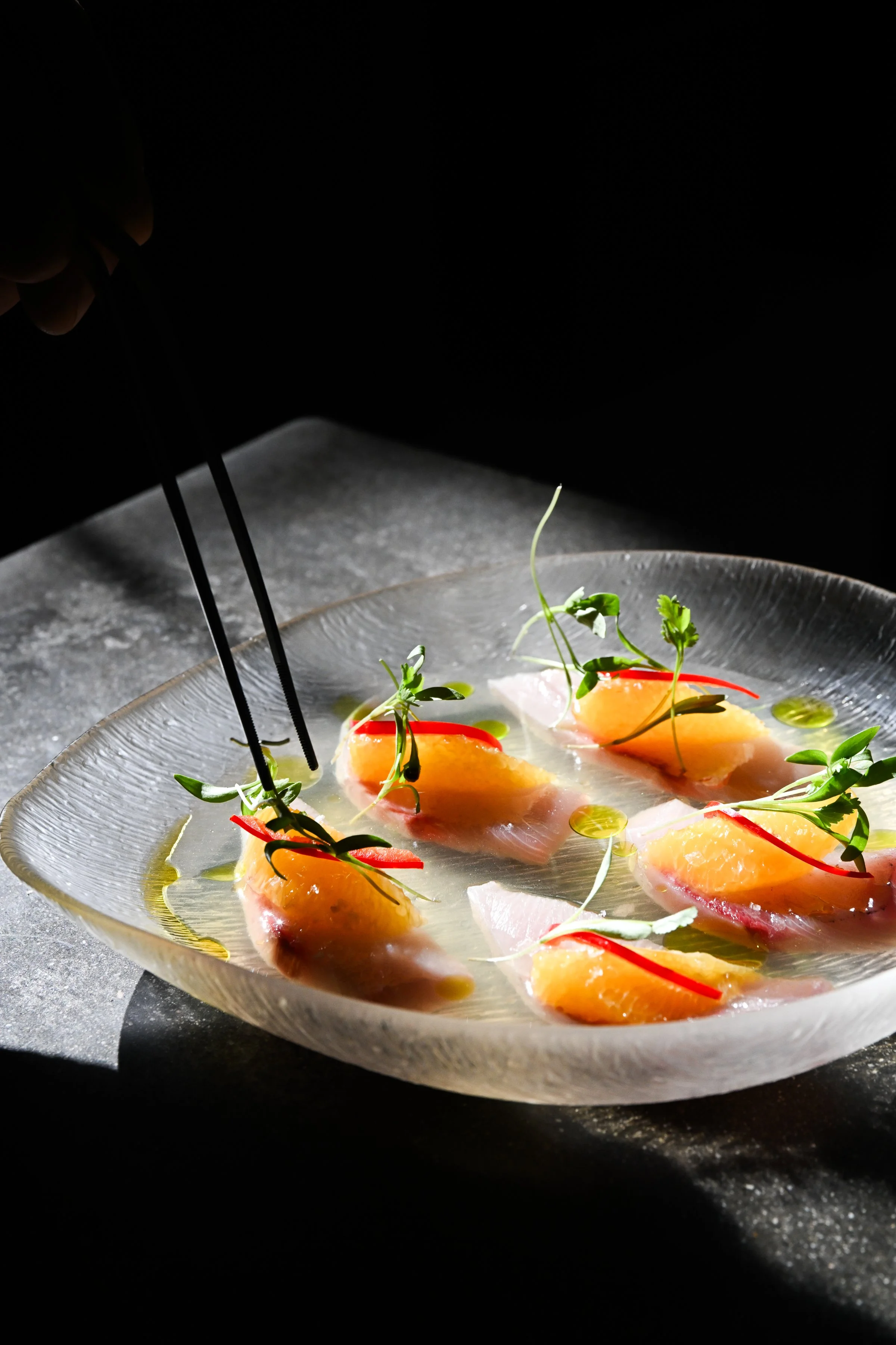 Quality sourced sustainable seafood Palm Springs fine dining catering and events