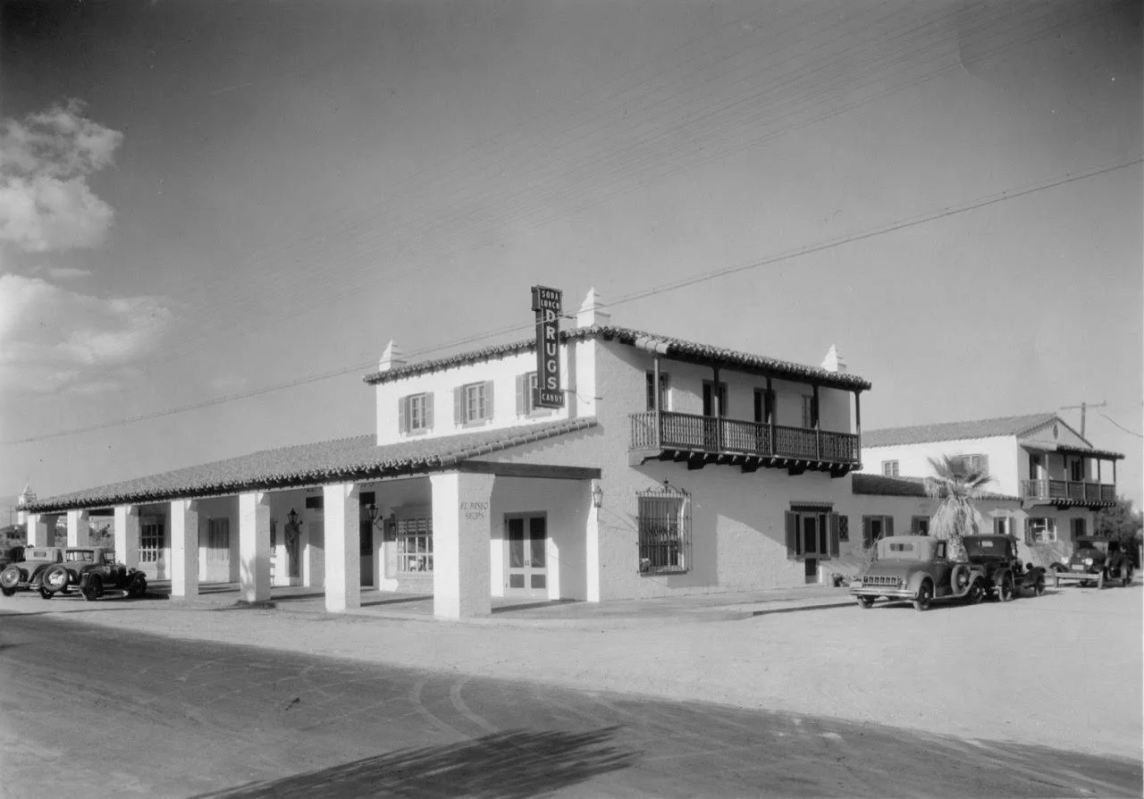Original image of Workshop Kitchen exterior Palm Springs Michelin star restaurant building
