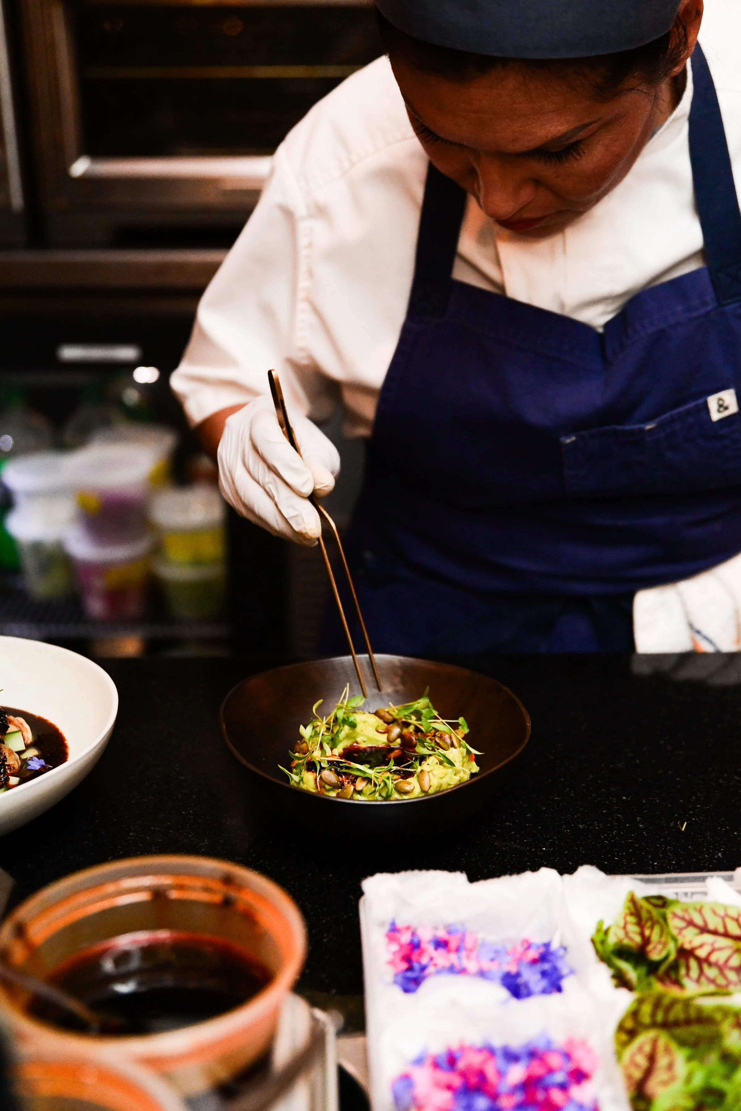 Catered appetizers Michelin star quality Palm Springs