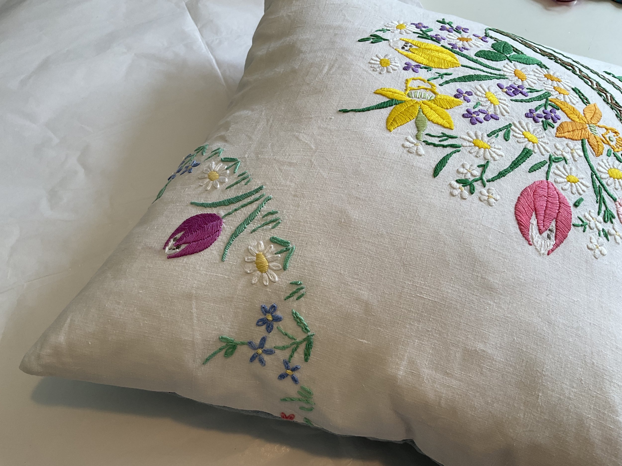 Flowers in a Vase cushion 1
