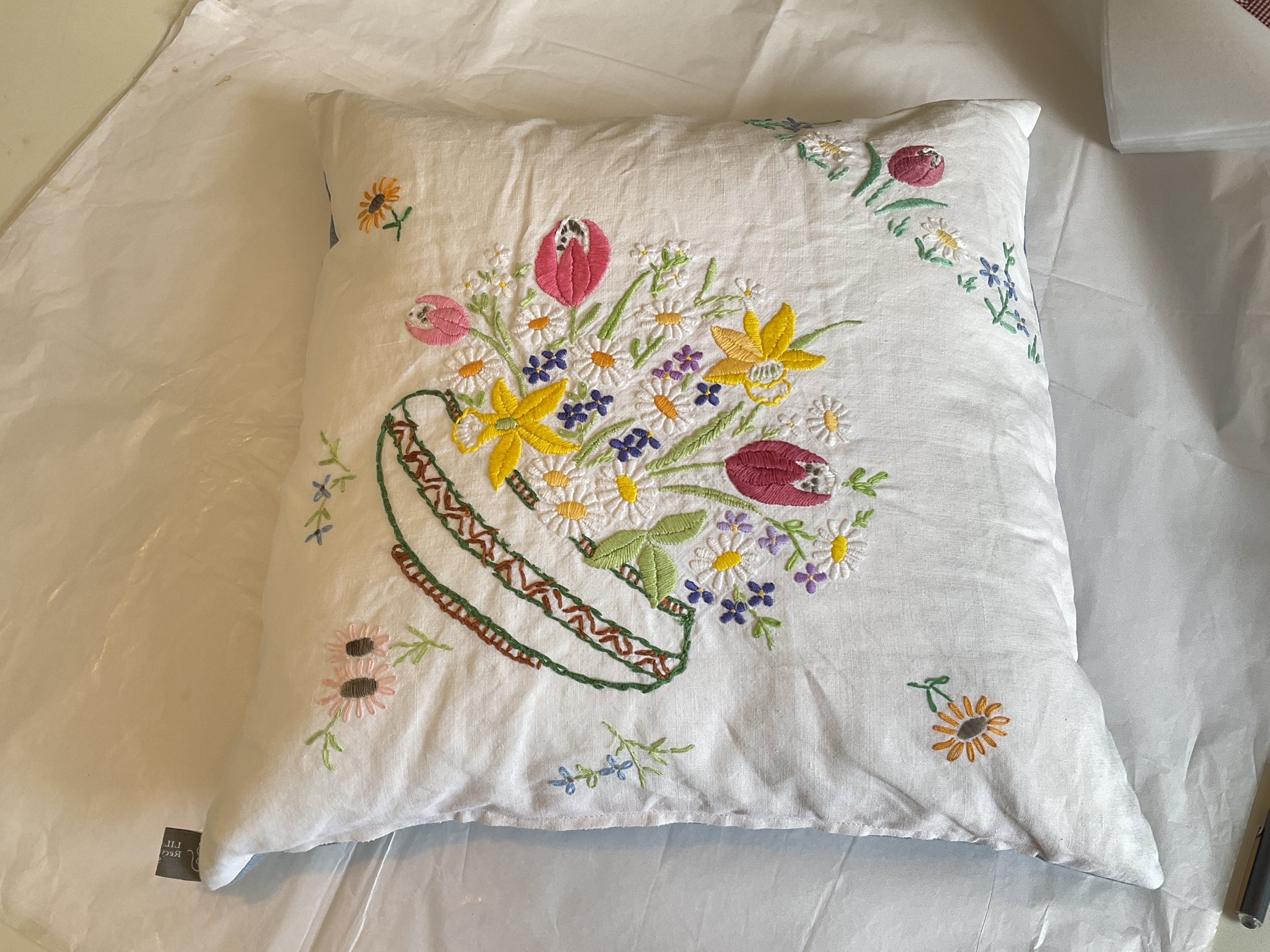 Flowers in a Vase cushion 3