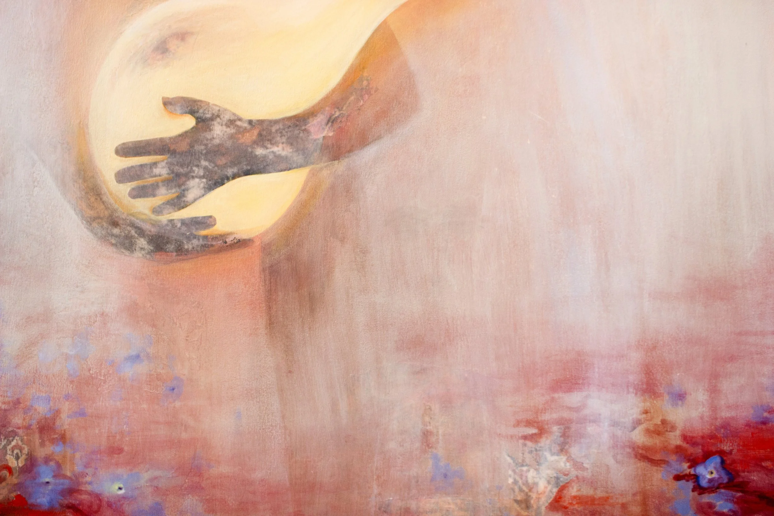   The Stars Only Know of the Moon's Cast Light   (detail)