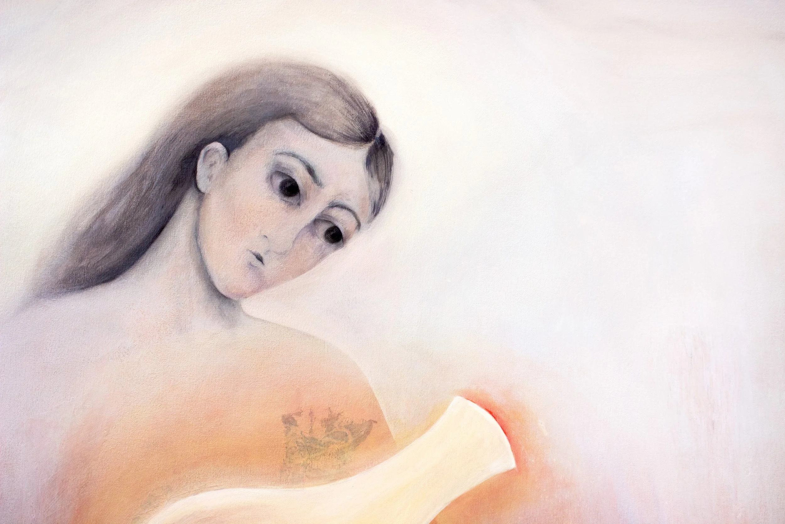   The Stars Only Know of the Moon's Cast Light   (detail)