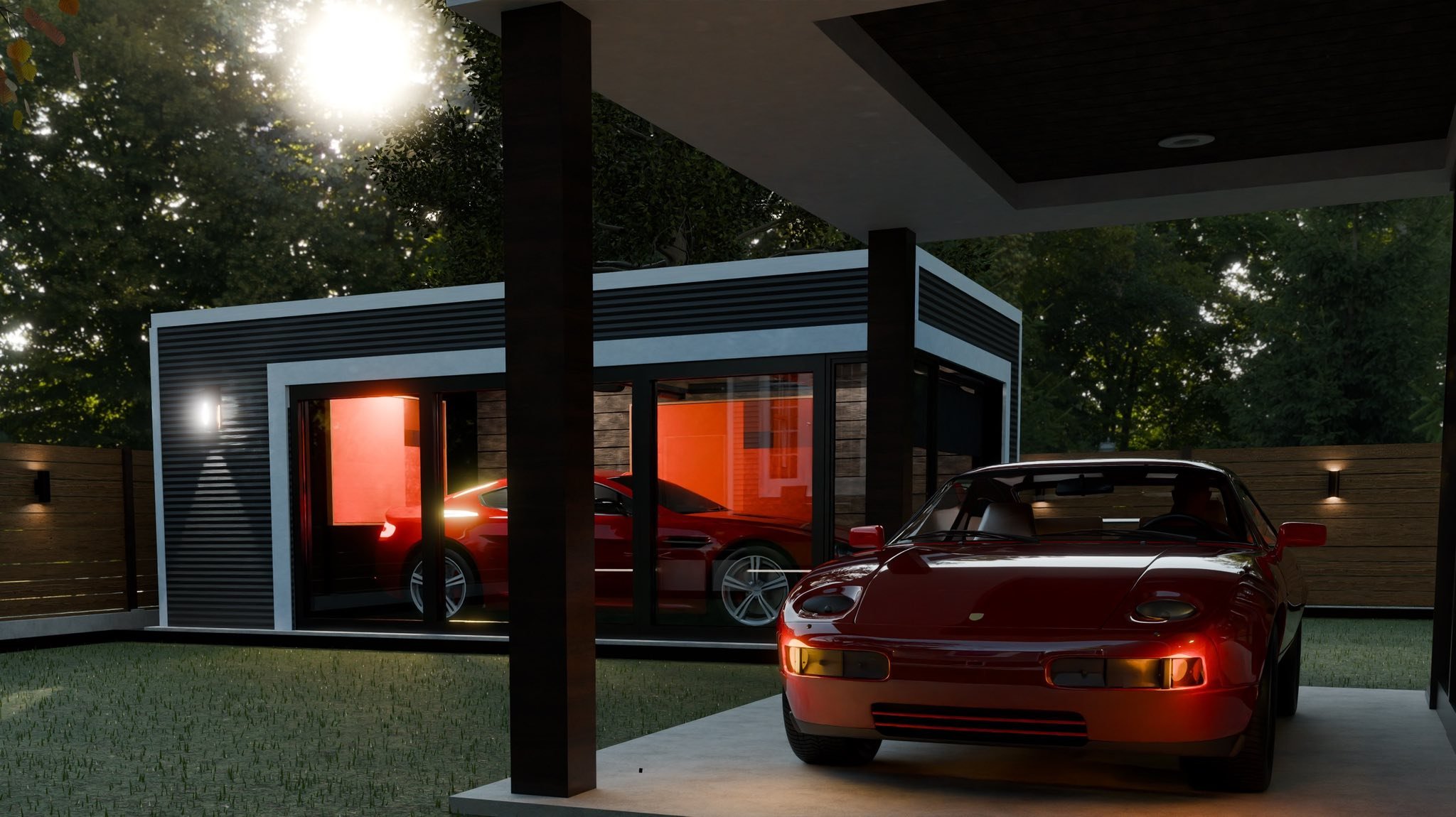 And to add to the vehicle projects. Indoor winter practice.  Built the house in one program and rendered in another.  For future updates . 

When I win the lottery. &hellip;. 

One way or another a bit at a time.  A good way to analyze costs and desi