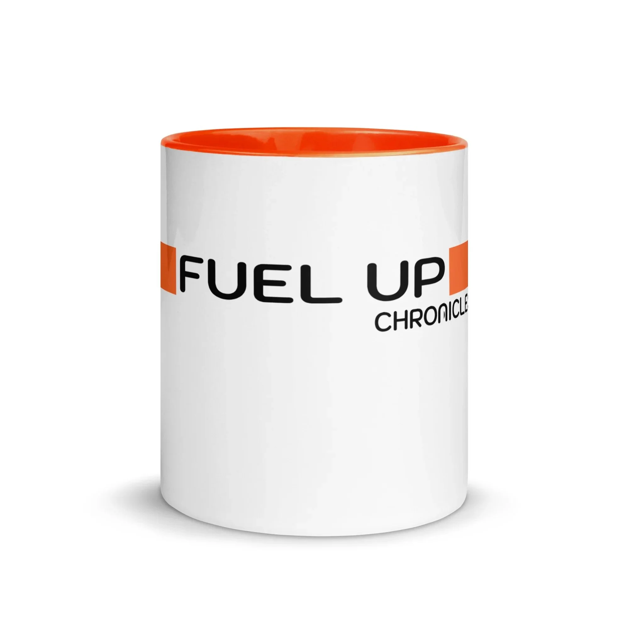 FUEL UP CHRONICLES - MUG - White and Orange