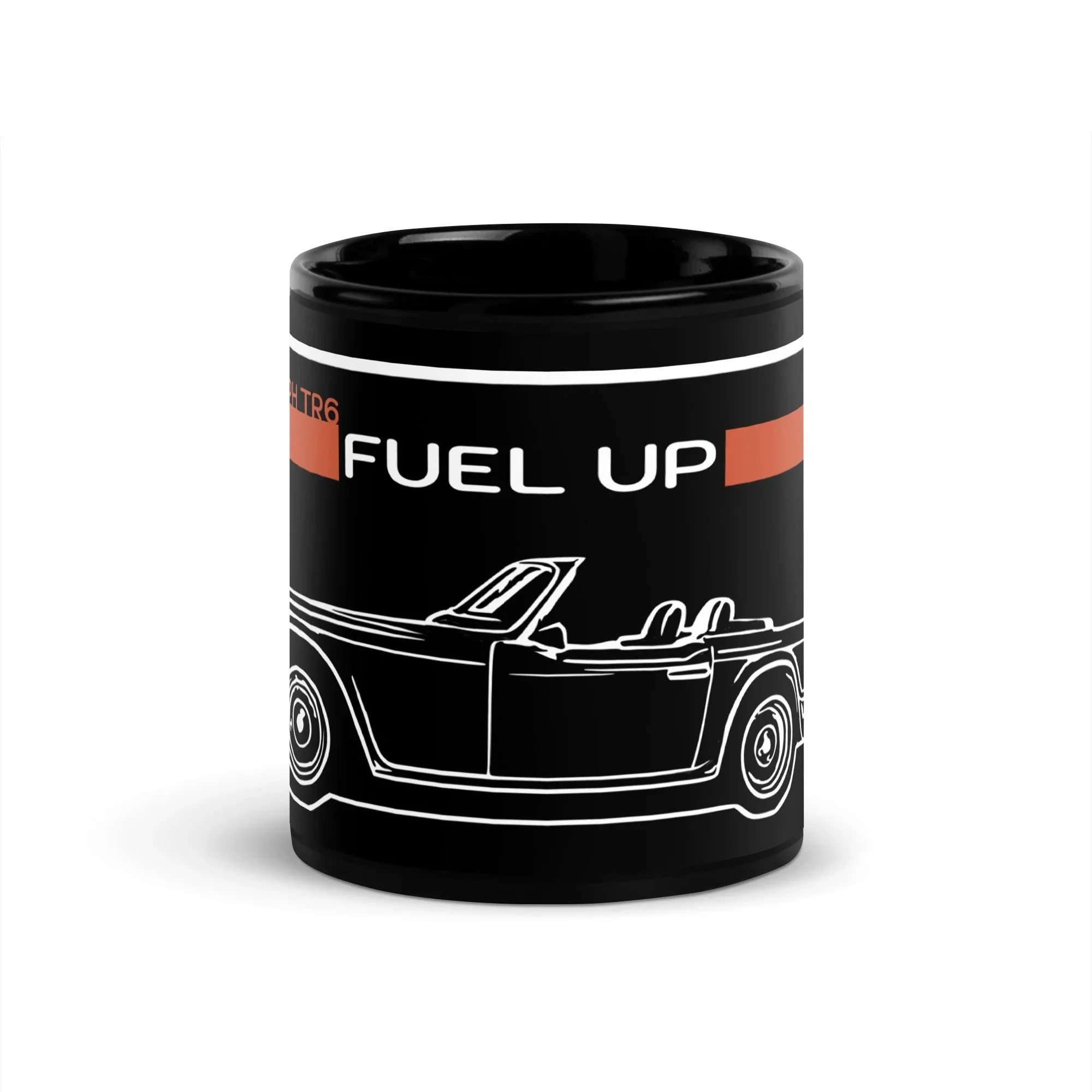 Fuel Up Chronicles Coffee Mug — Triumph TR6 Edition