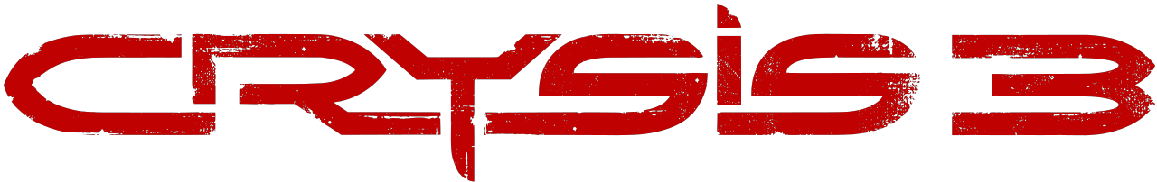 Logo for the video game Crystal's 3 in red, stylized text with a distressed look.