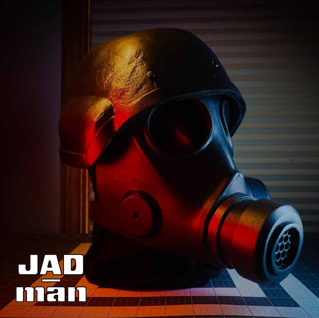 Resident Evil Hunk Gas Mask Foam Template