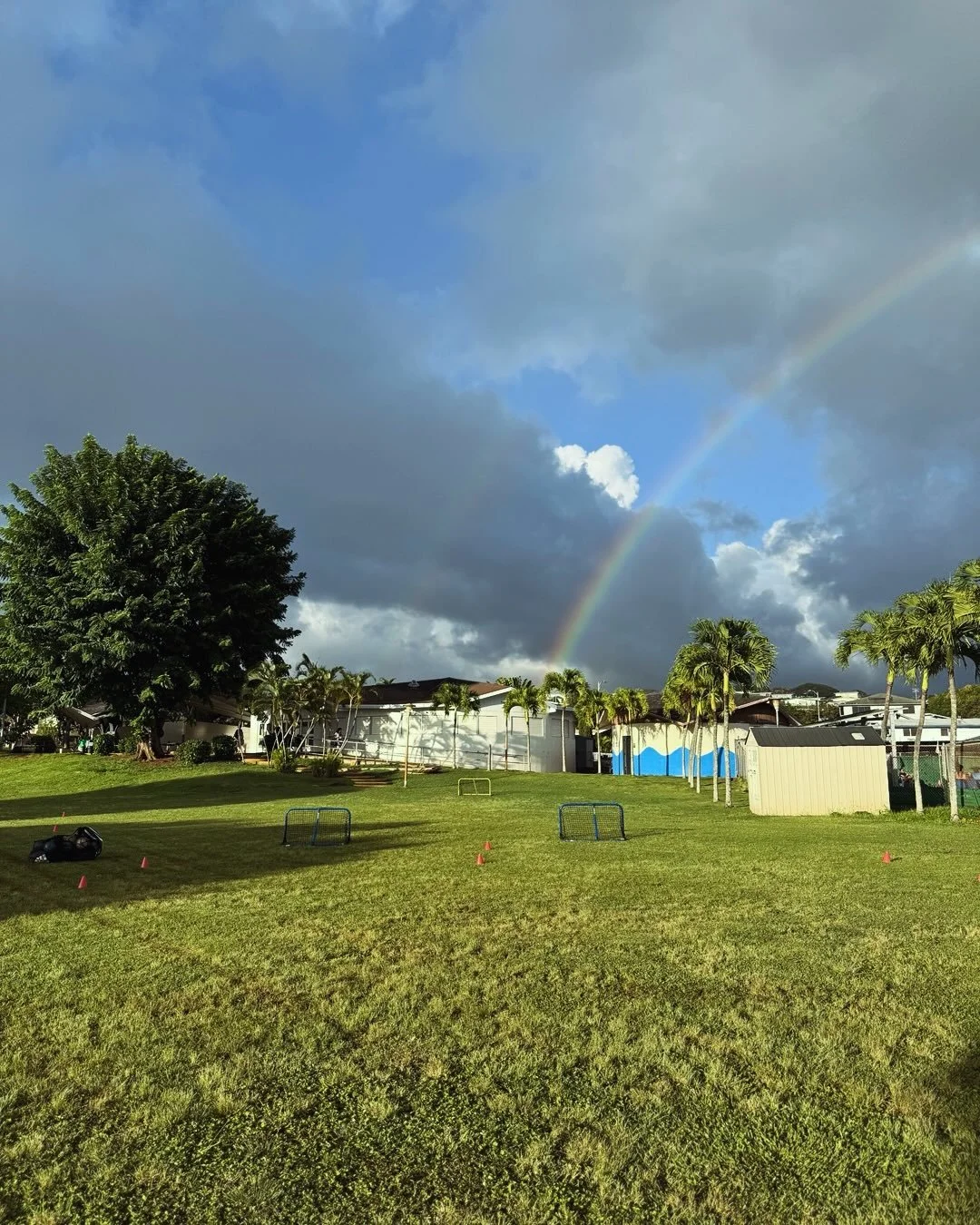 Some of our fav 🌈 shots from last year. Never tired of the view here at Rise Soccer. 

#oahusoccer #hawaiisoccer #hawaiiathletes