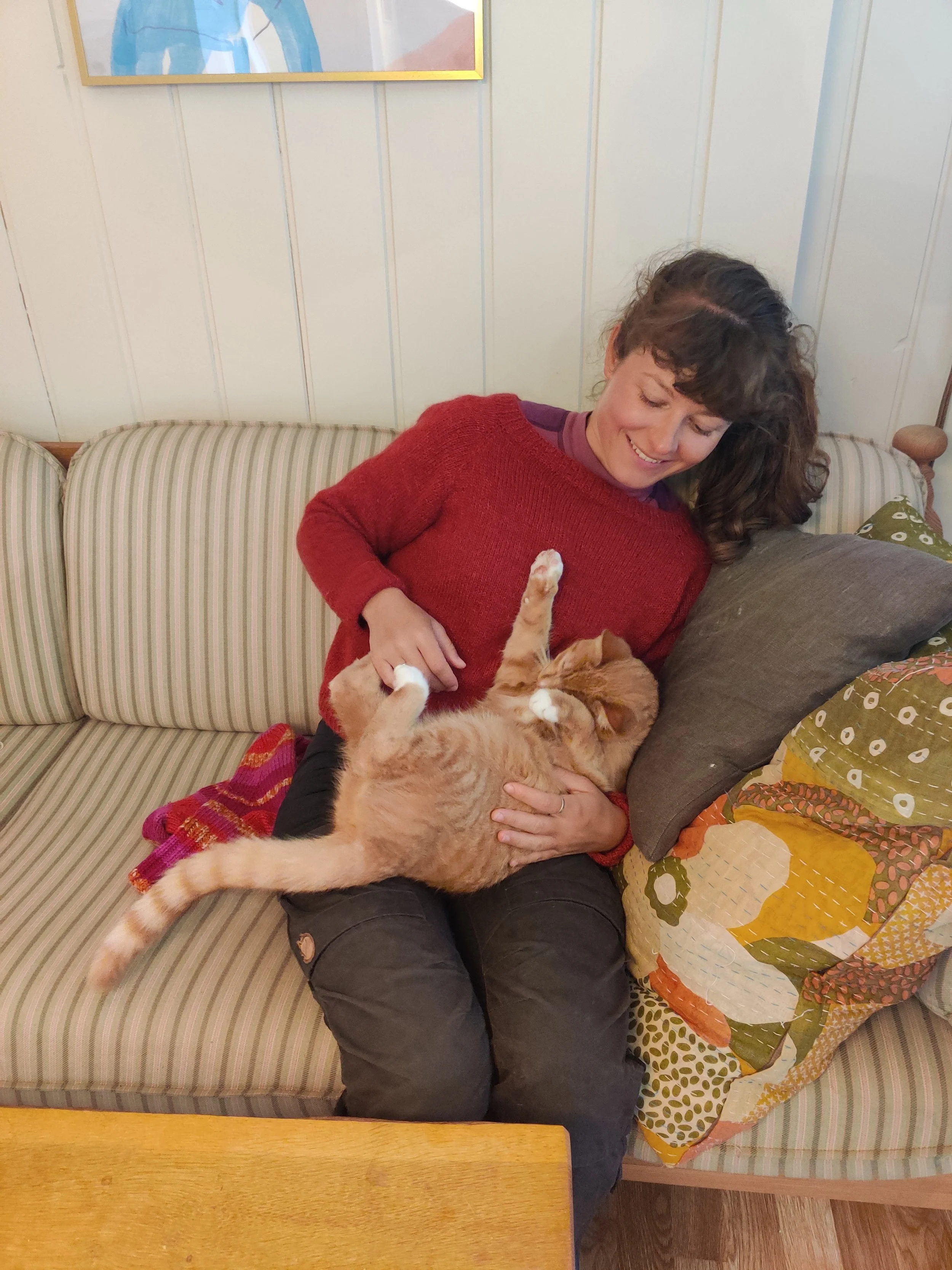 Katrine er Søster Jords kommunikatør og handywoman med en dejlig nyttehave på Amager