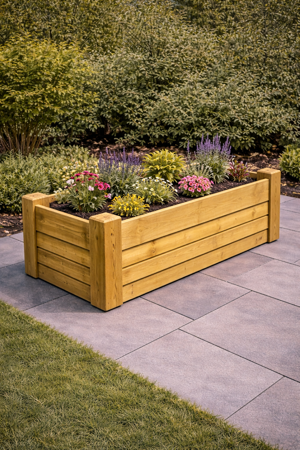 Treated Timber Planter
