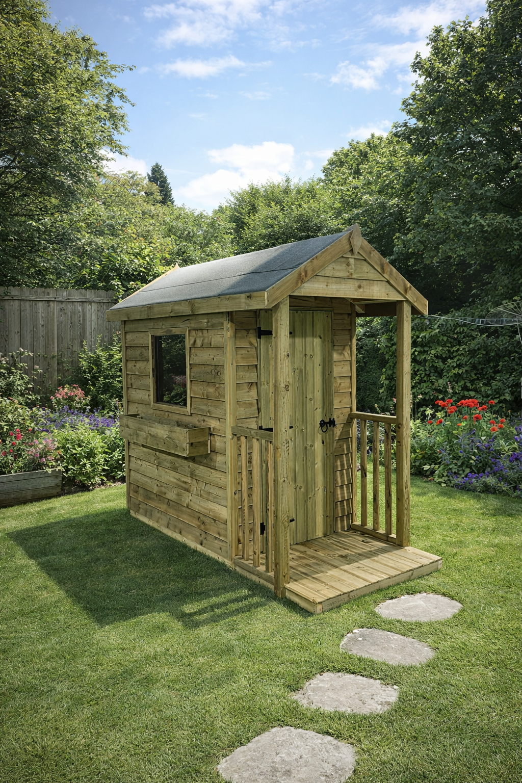 Timber Framed Garden Shed