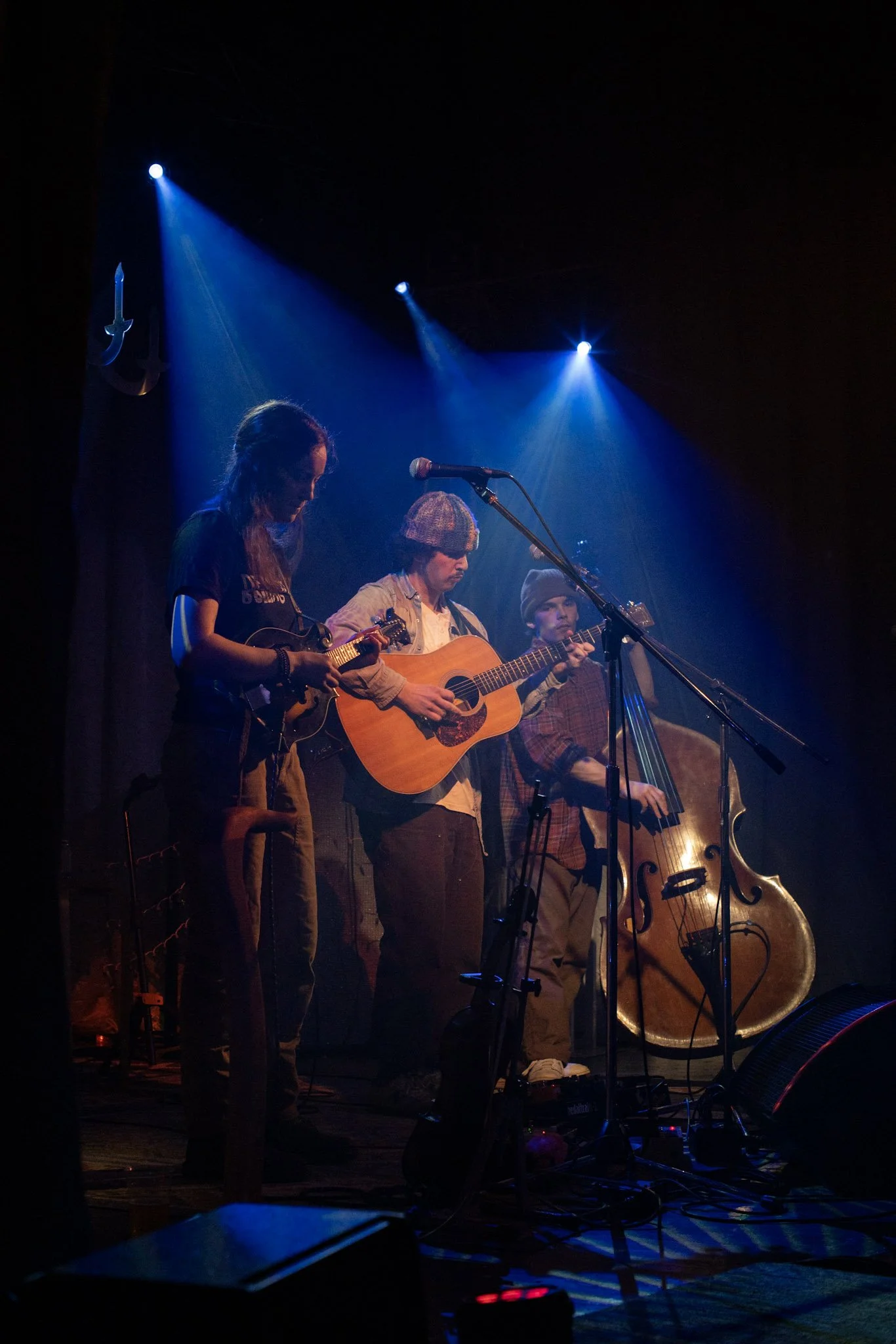 Dead North performing at The Orpheum Theater in Hancock, MI with Kora Melia, Luke Pascot, and Nate Miller.