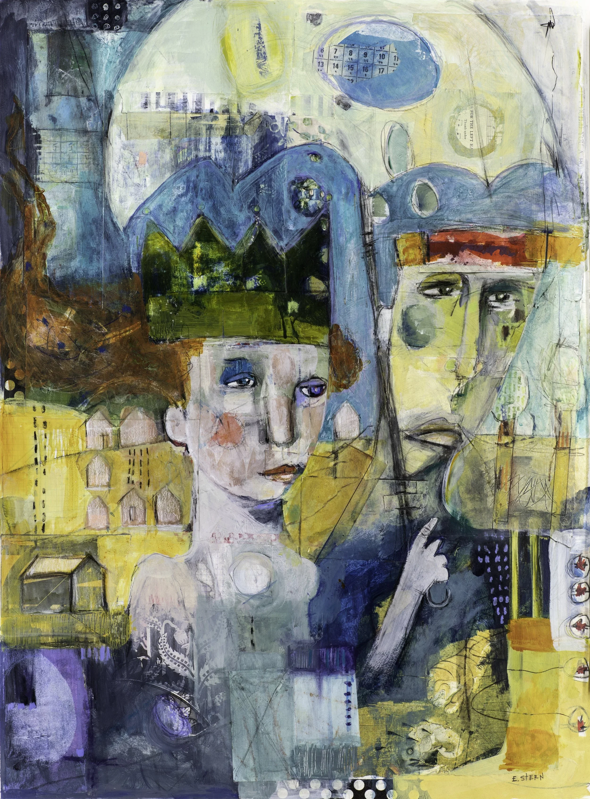 Erika Stern: Small Stories in Paint and Paper