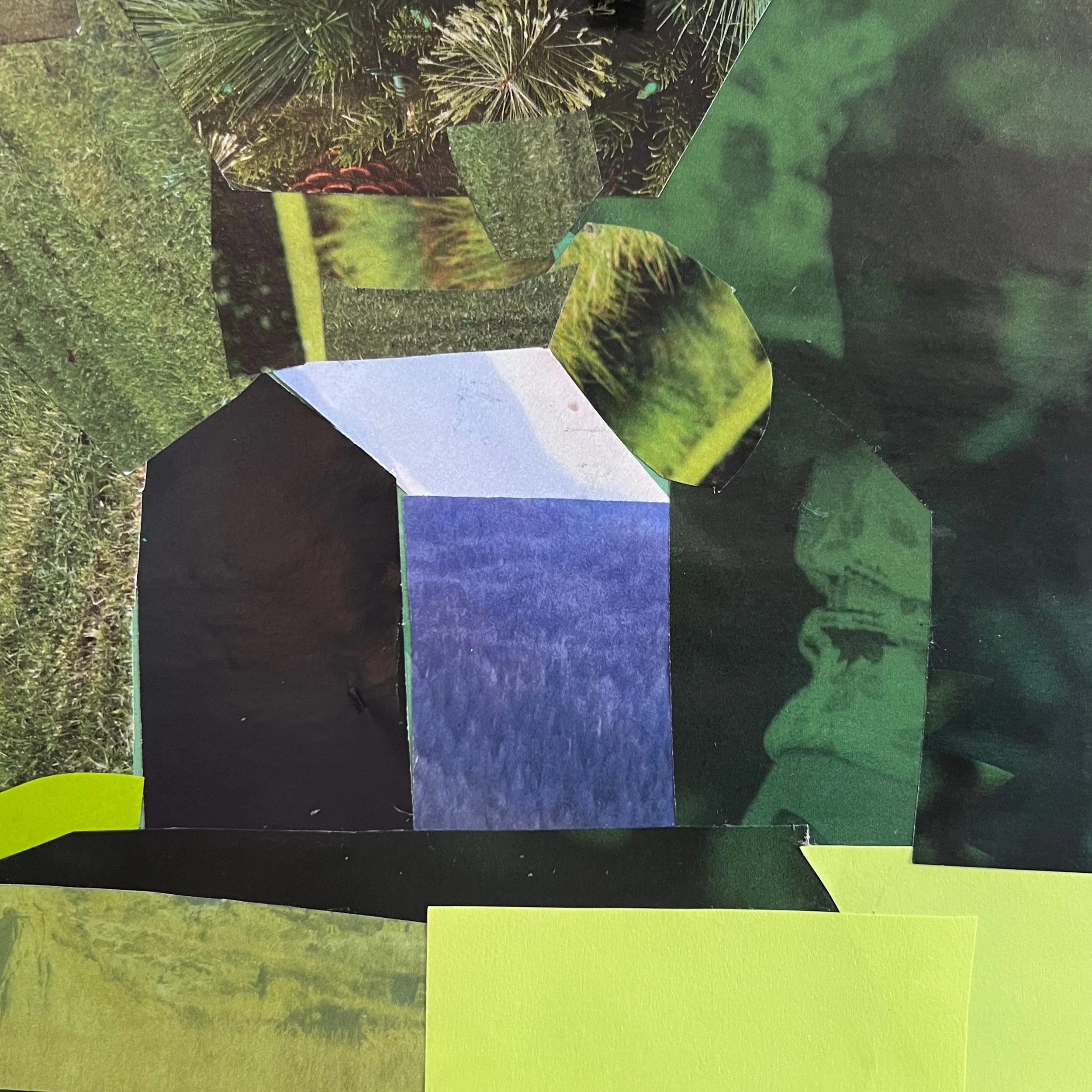 Blue Barn Collage