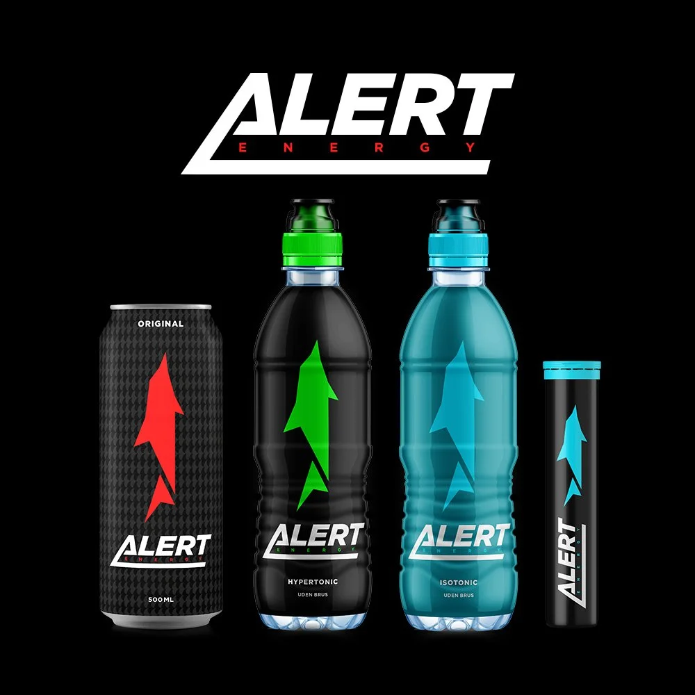 Alert Energy - Emballagedesign