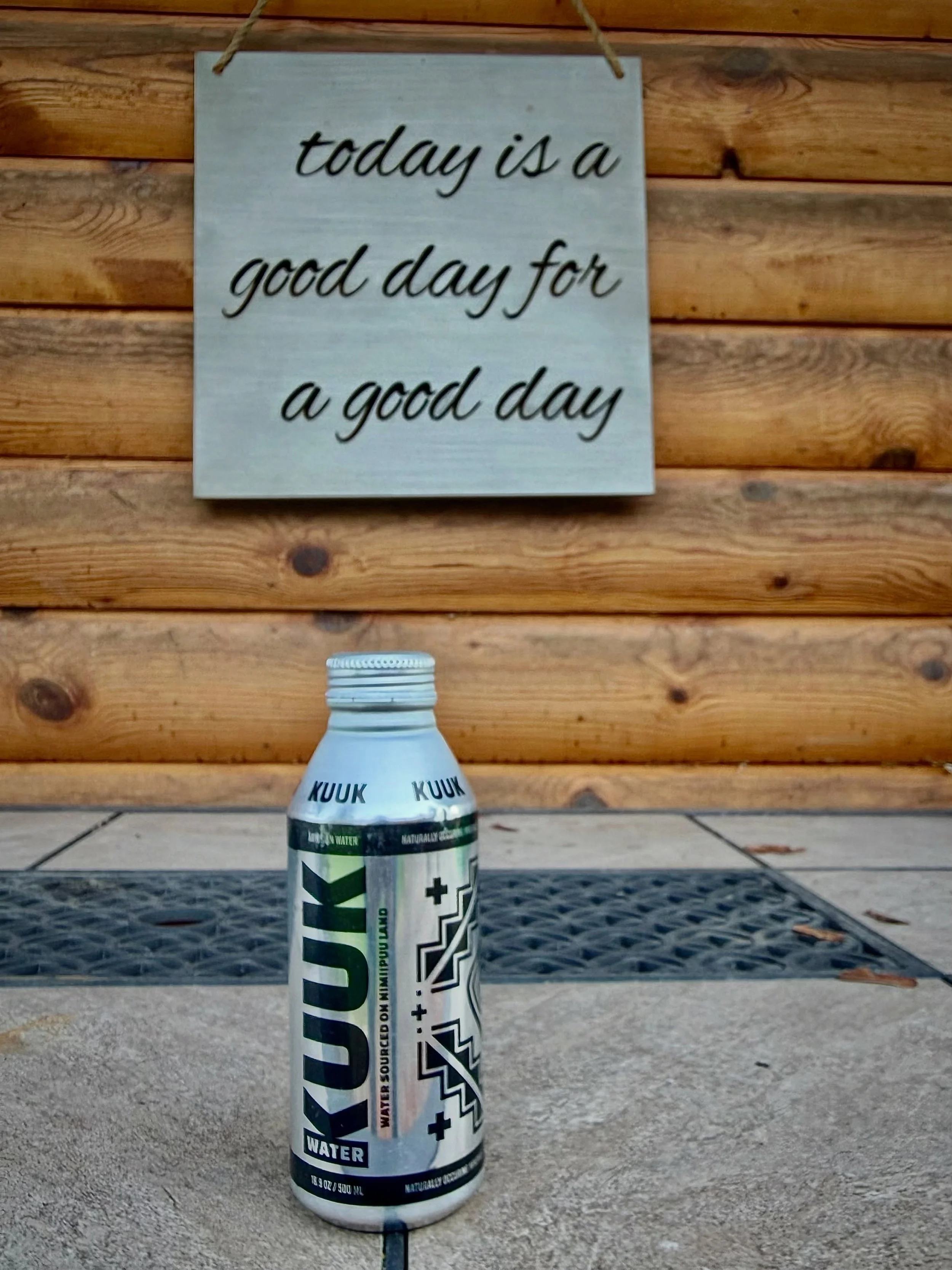 Small can, big reminder.

#kuuk #kuukwater #pnw #pacificnorthwest