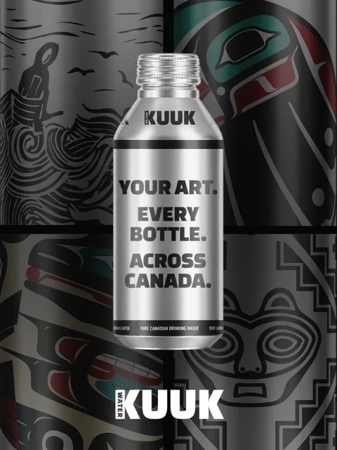 KUUK Water is calling on Indigenous artists &mdash; First Nations, M&eacute;tis, Inuit, or artists with a deep, authentic connection to Indigenous communities, territories, or traditions across Canada &mdash; to be the face of our next bottle.

The s