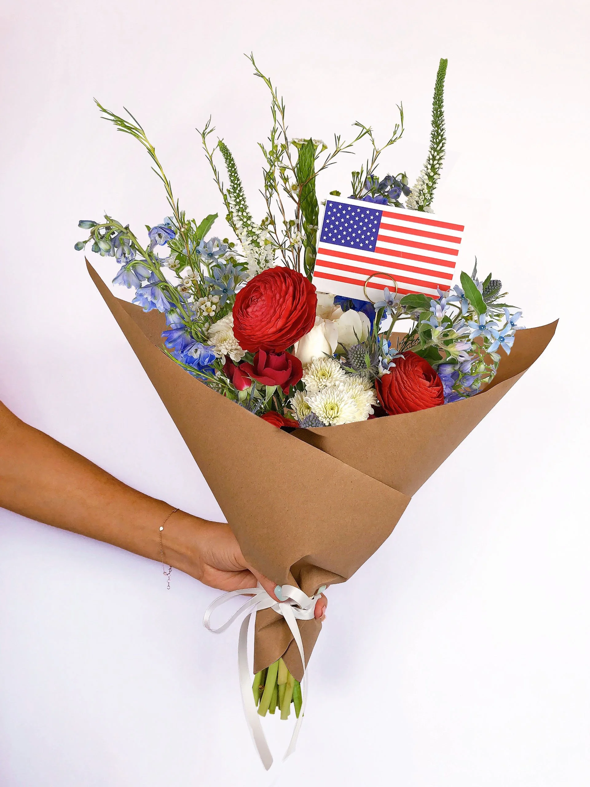 Patriotic Momma Bouquet $50