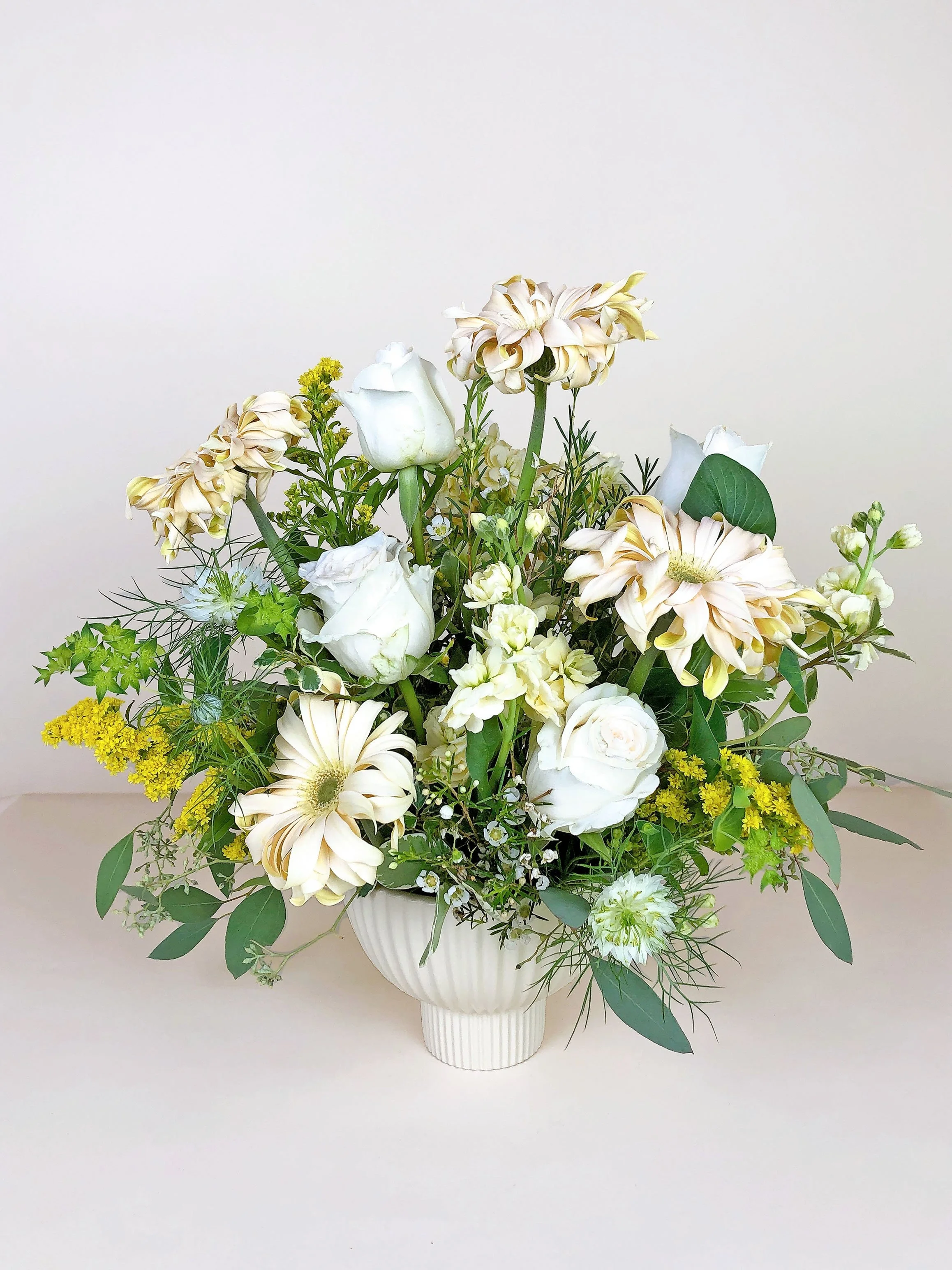 Quiet Garden Sympathy Arrangement