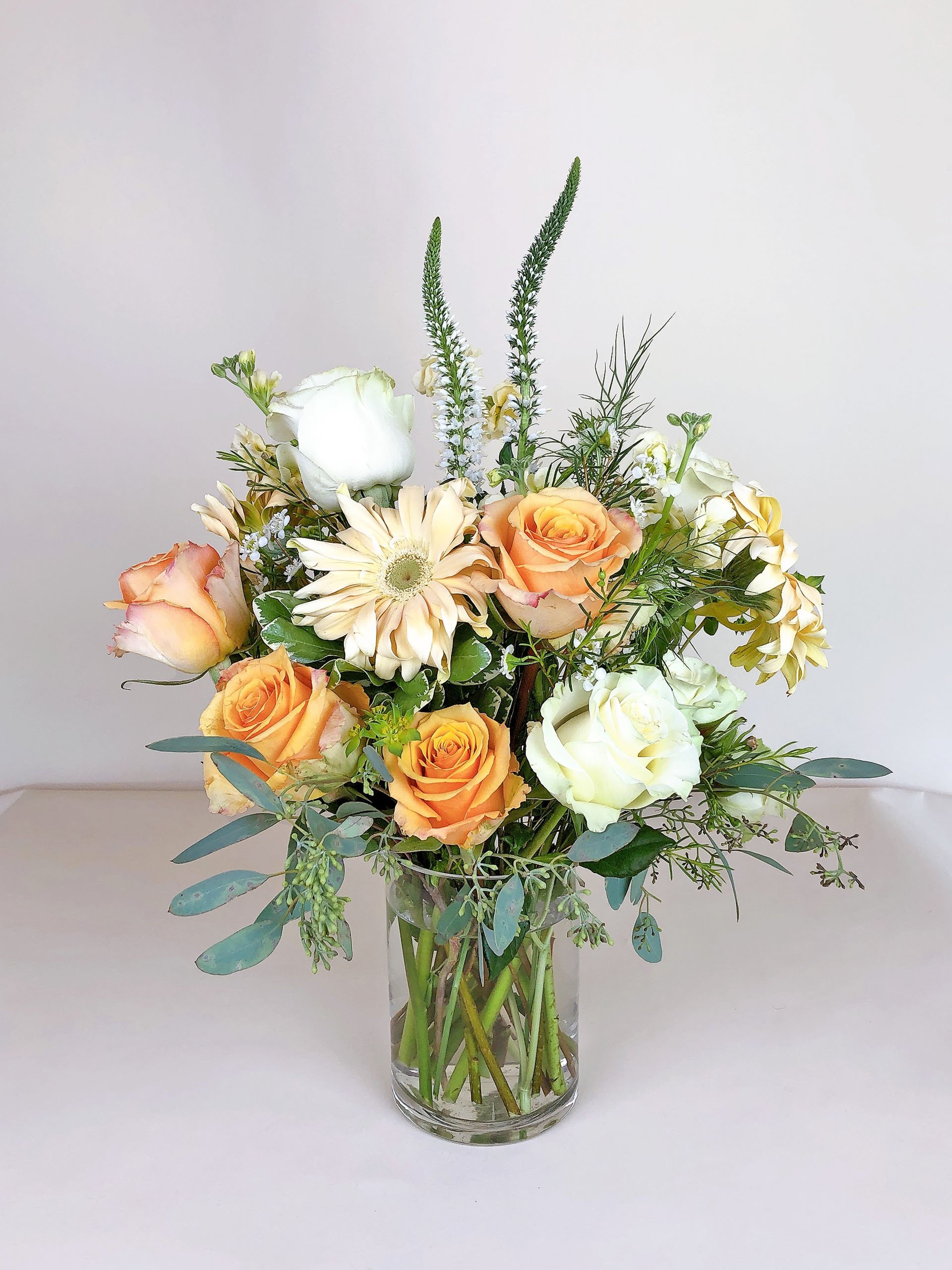 Peachy Keen Arrangement 🤍 Sympathy Favorite