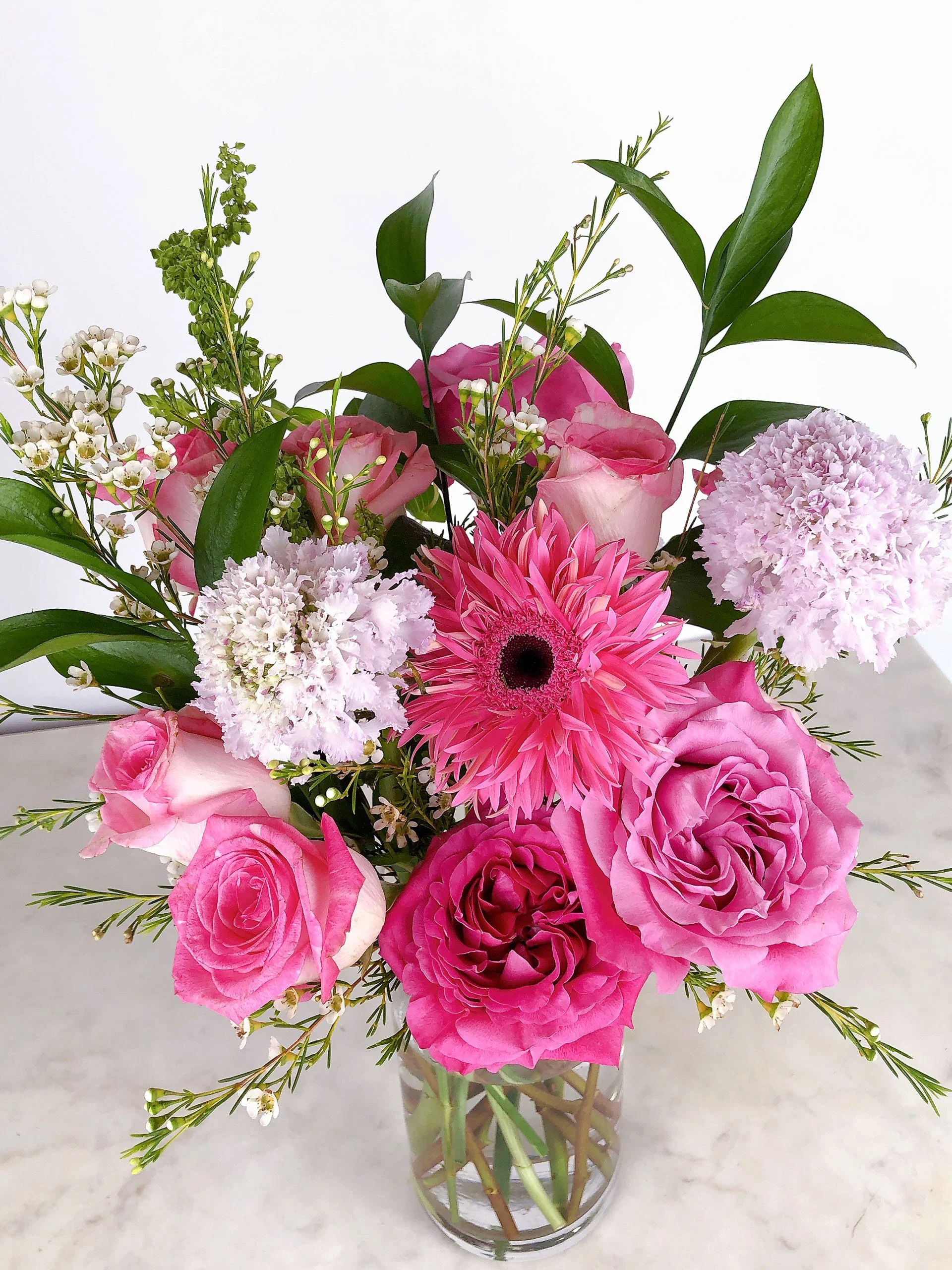 Fuchsia Fab Arrangement $70