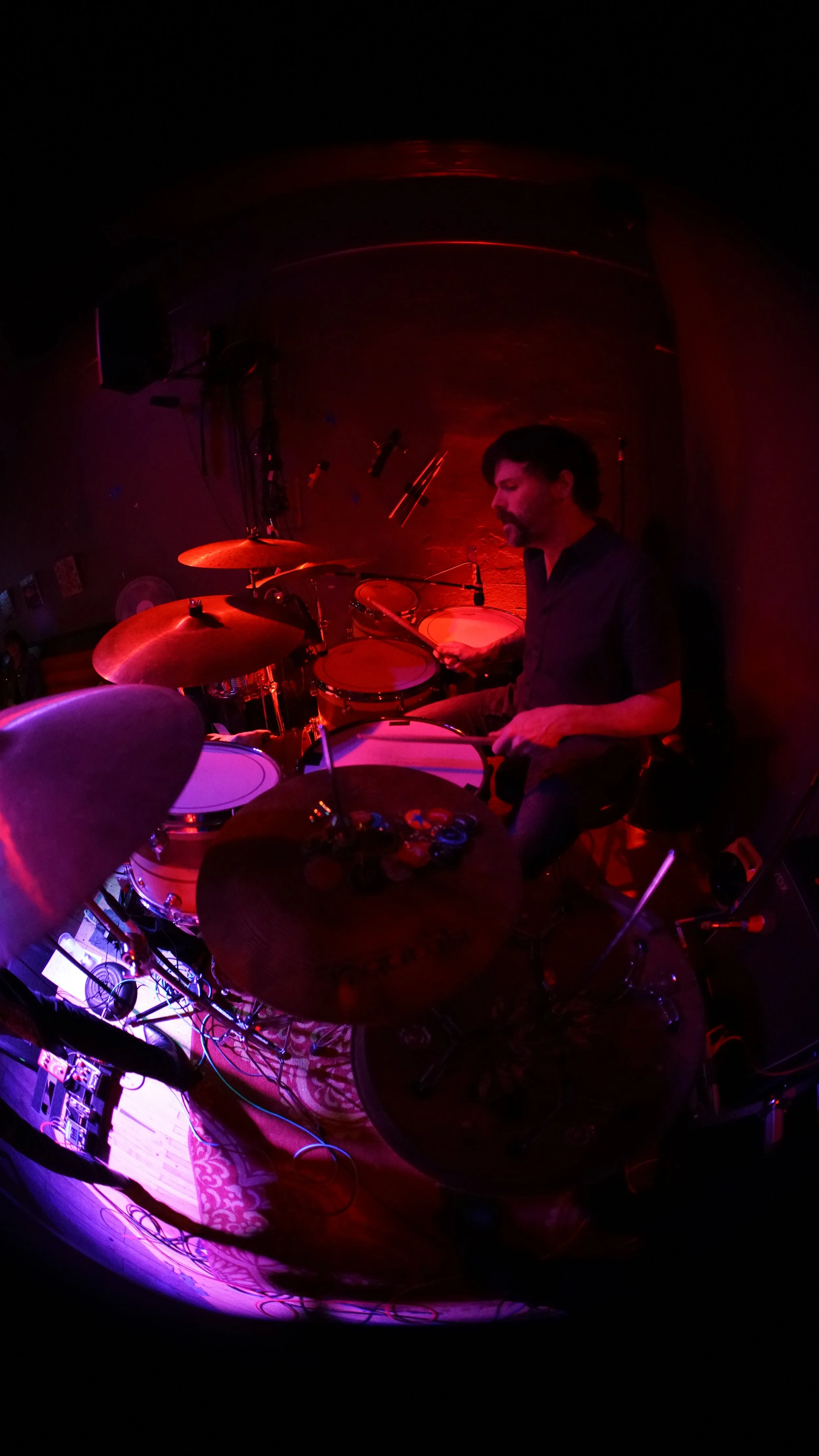 Live at No Fun Bar//Photo By Andrew Jesse