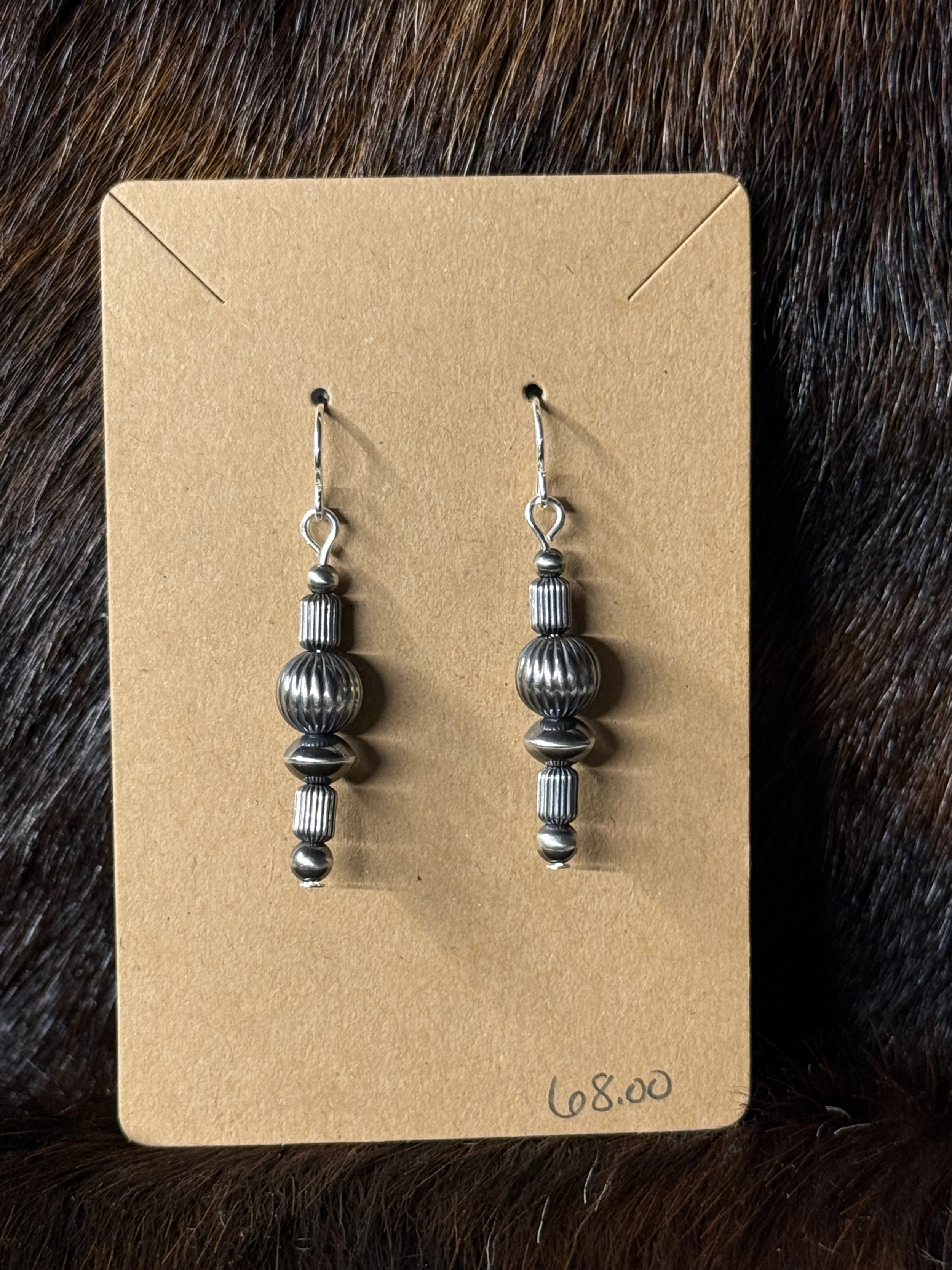 Navajo Pearl Earrings