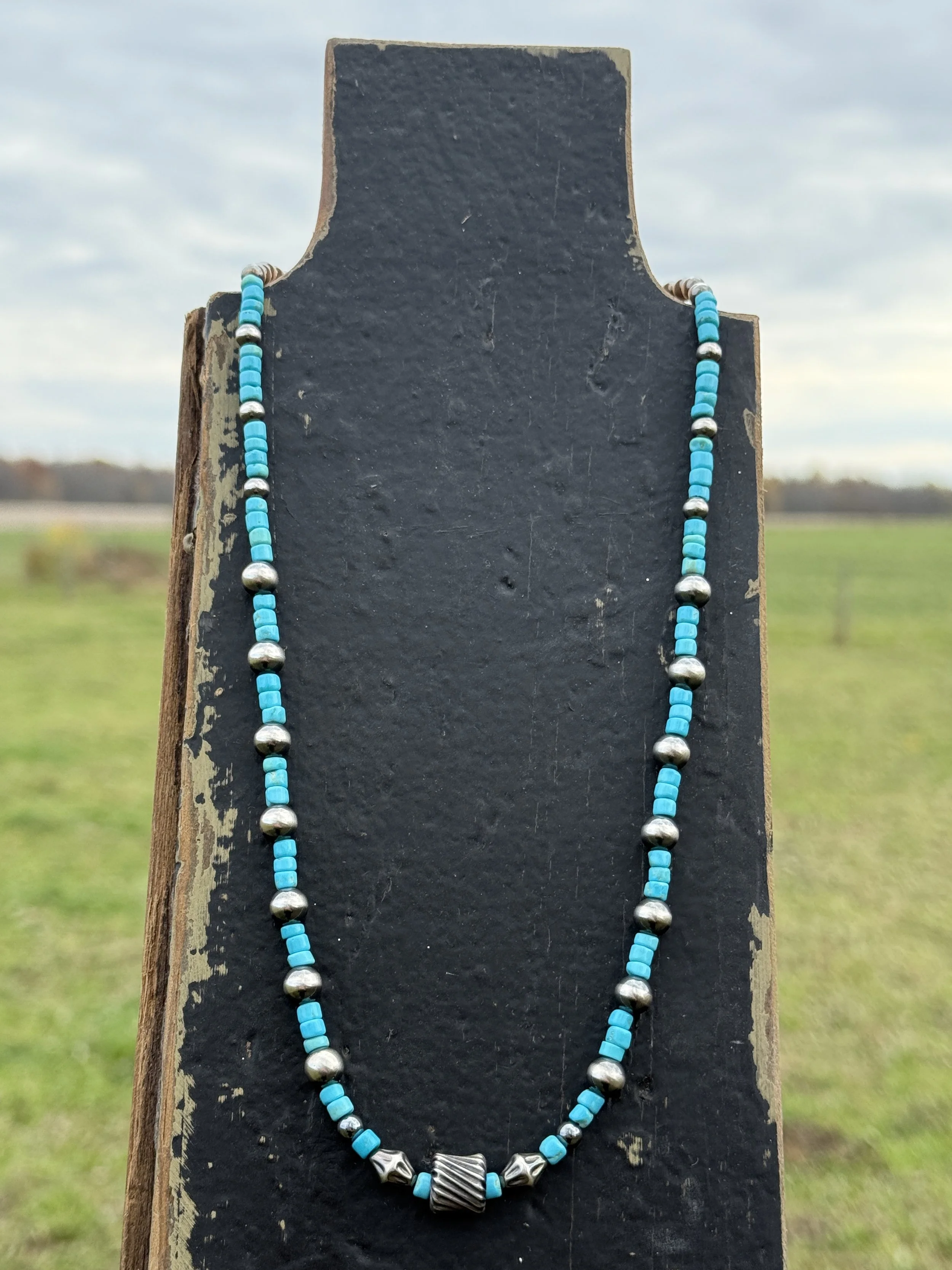 Navajo Pearls and Turquoise