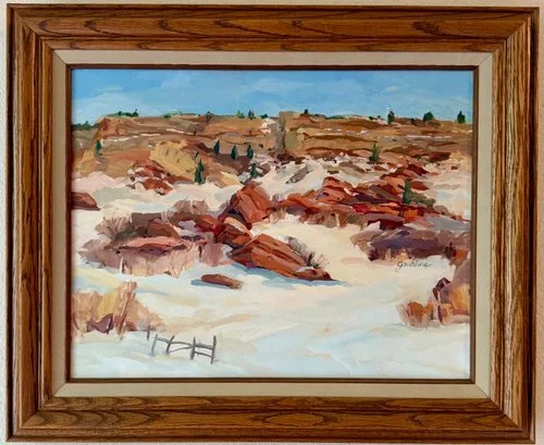 Western Scenescape Painting By Denver Artist Marianne Garehime